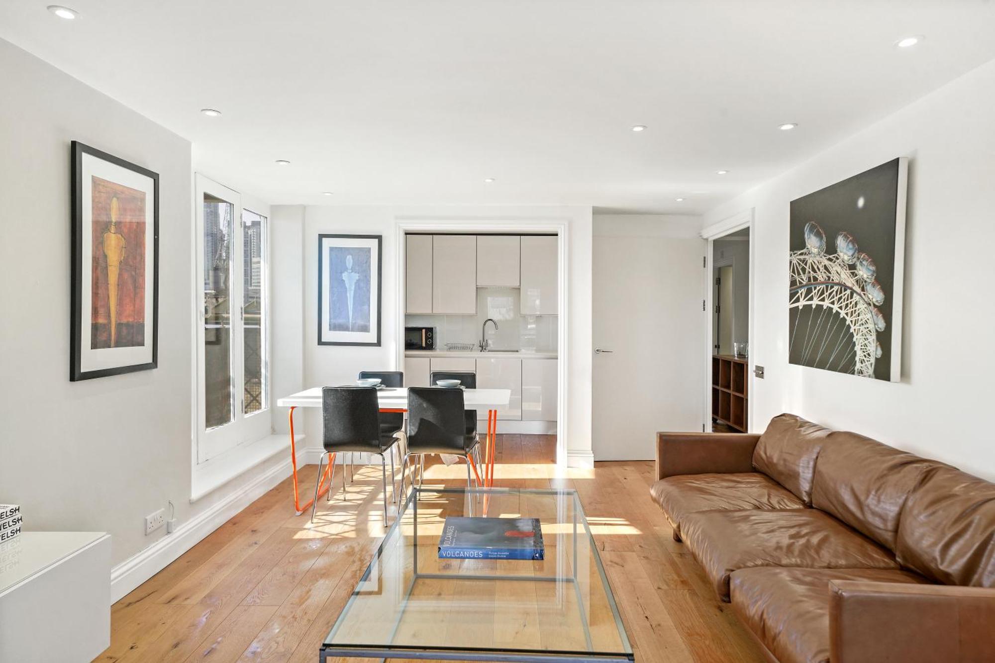 Monthly Stays! 2 Bedroom Short Term & Flexible Renting Canary Wharf With Free Parking Apartment