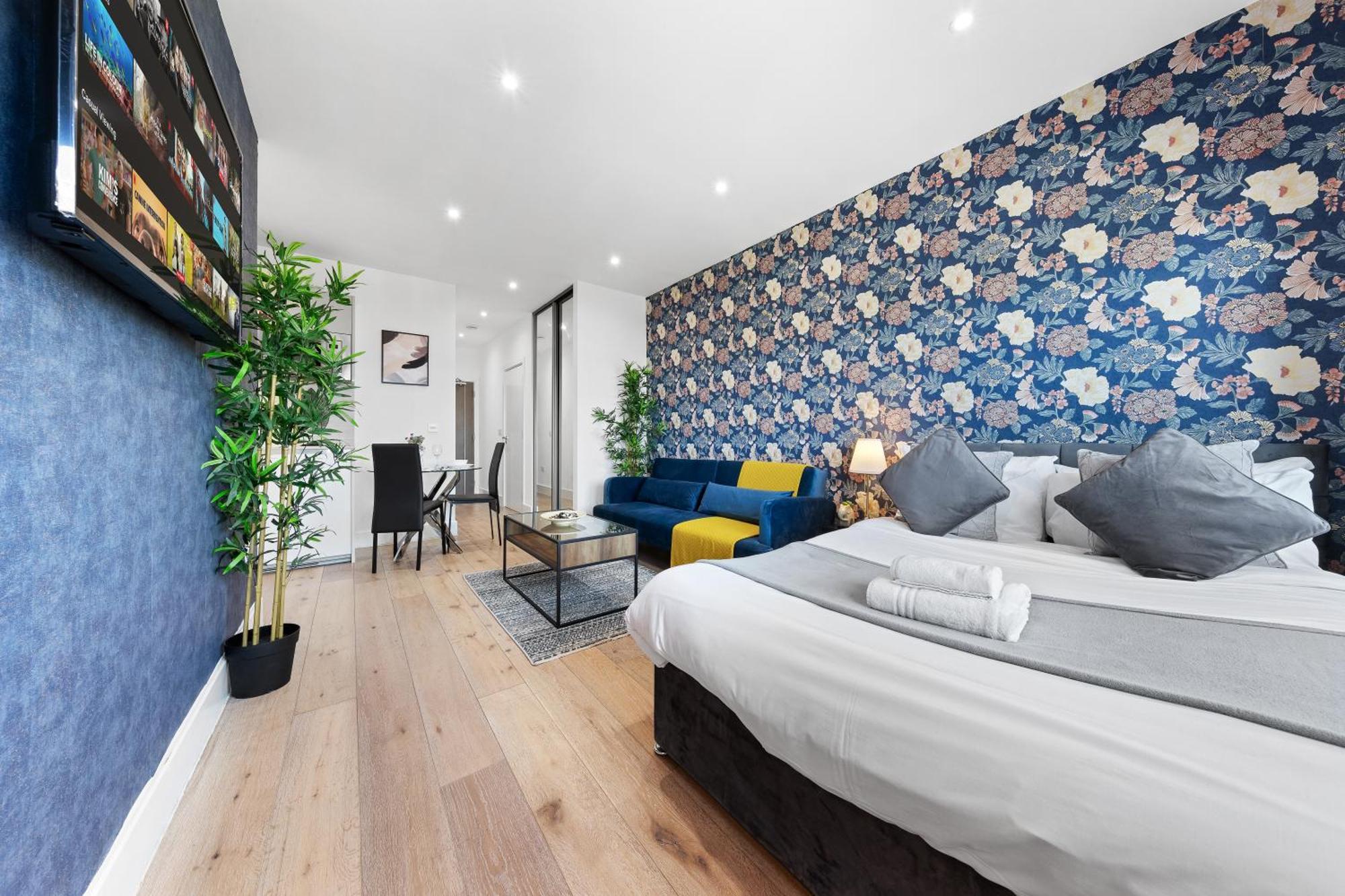Apartment Modern One Bedroom Flat - Sleeps 5 -near Heathrow - Ub3 London