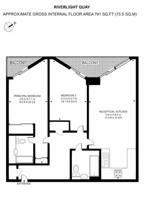 Stylish Two-bedroom Flat Near Us Embassy Apartamento *