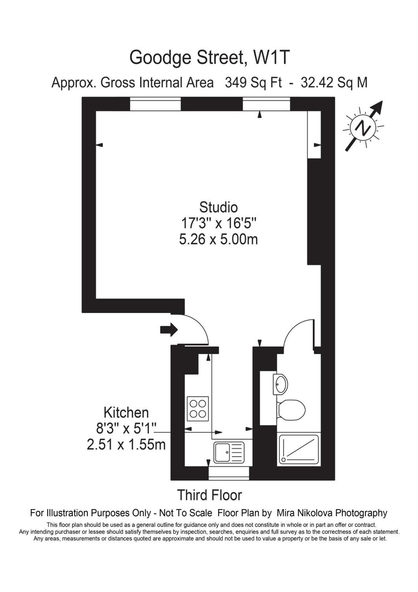Stylish Fitzrovia Studios W1 Apartment *