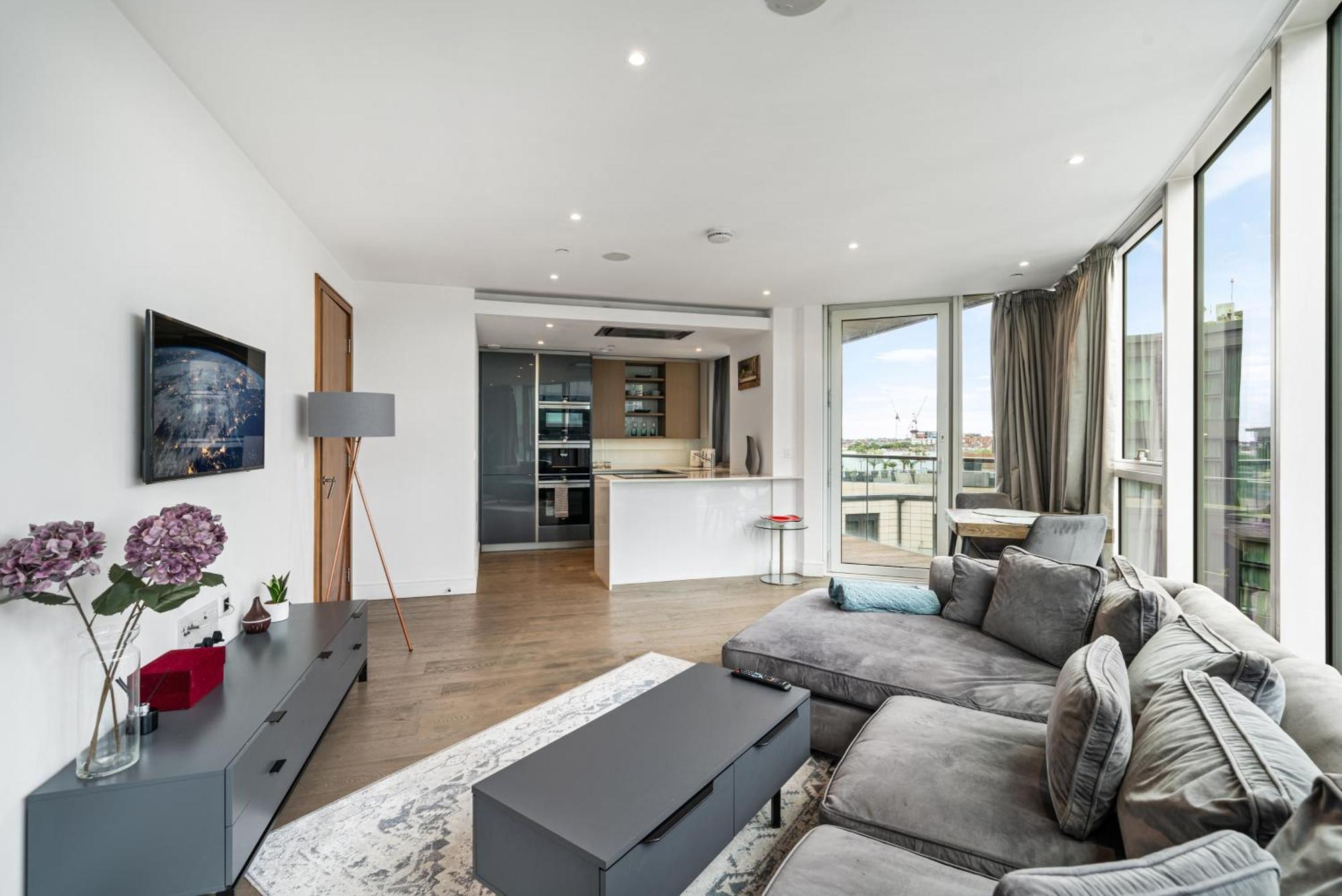 Apartment Battersea Luxurious Flat With Ac And Free Parking London
