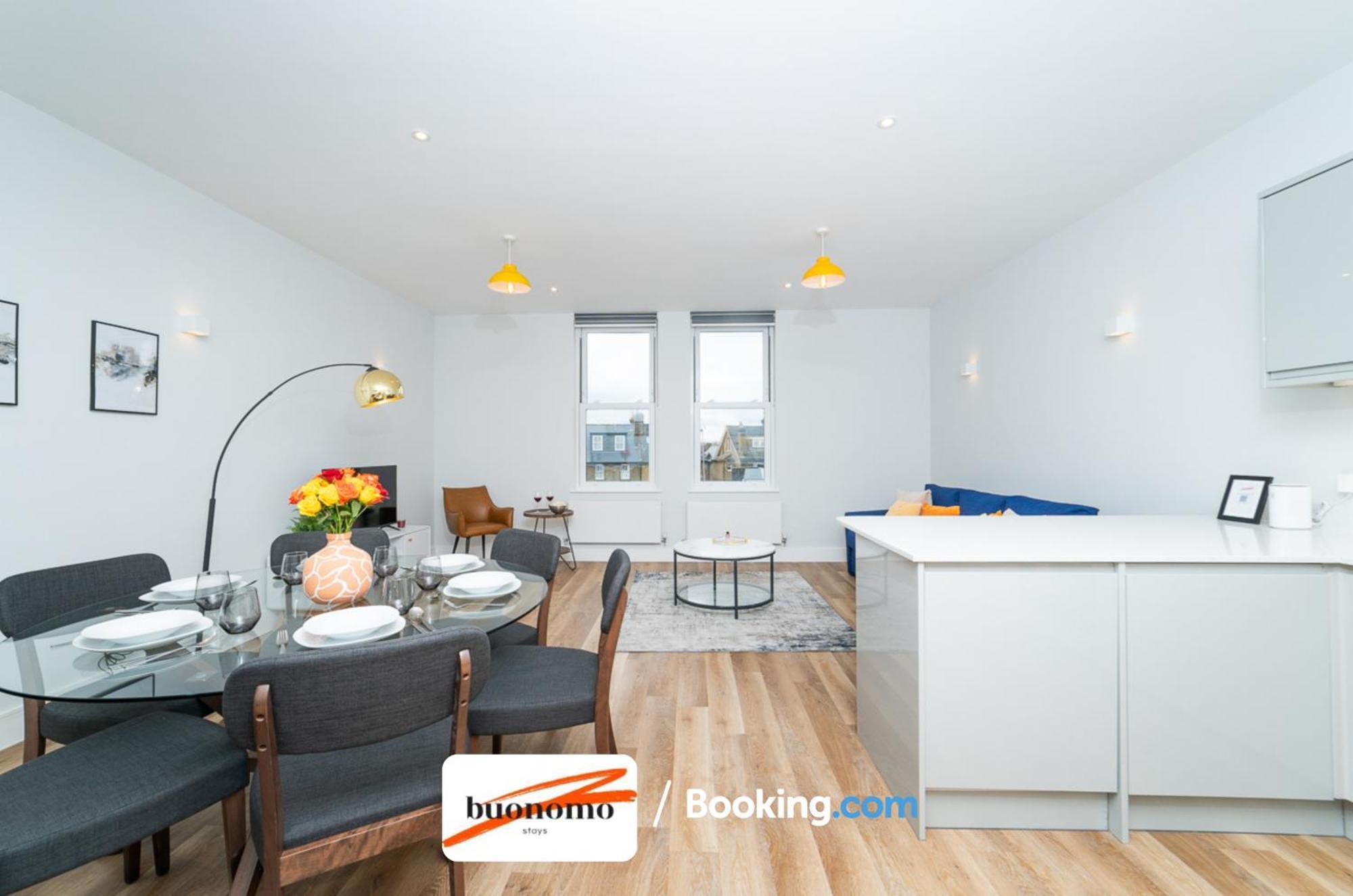 Two Bedroom At Buonomo Short Lets & Serviced Close To Wimbledon Tennis Courts Apartamento *