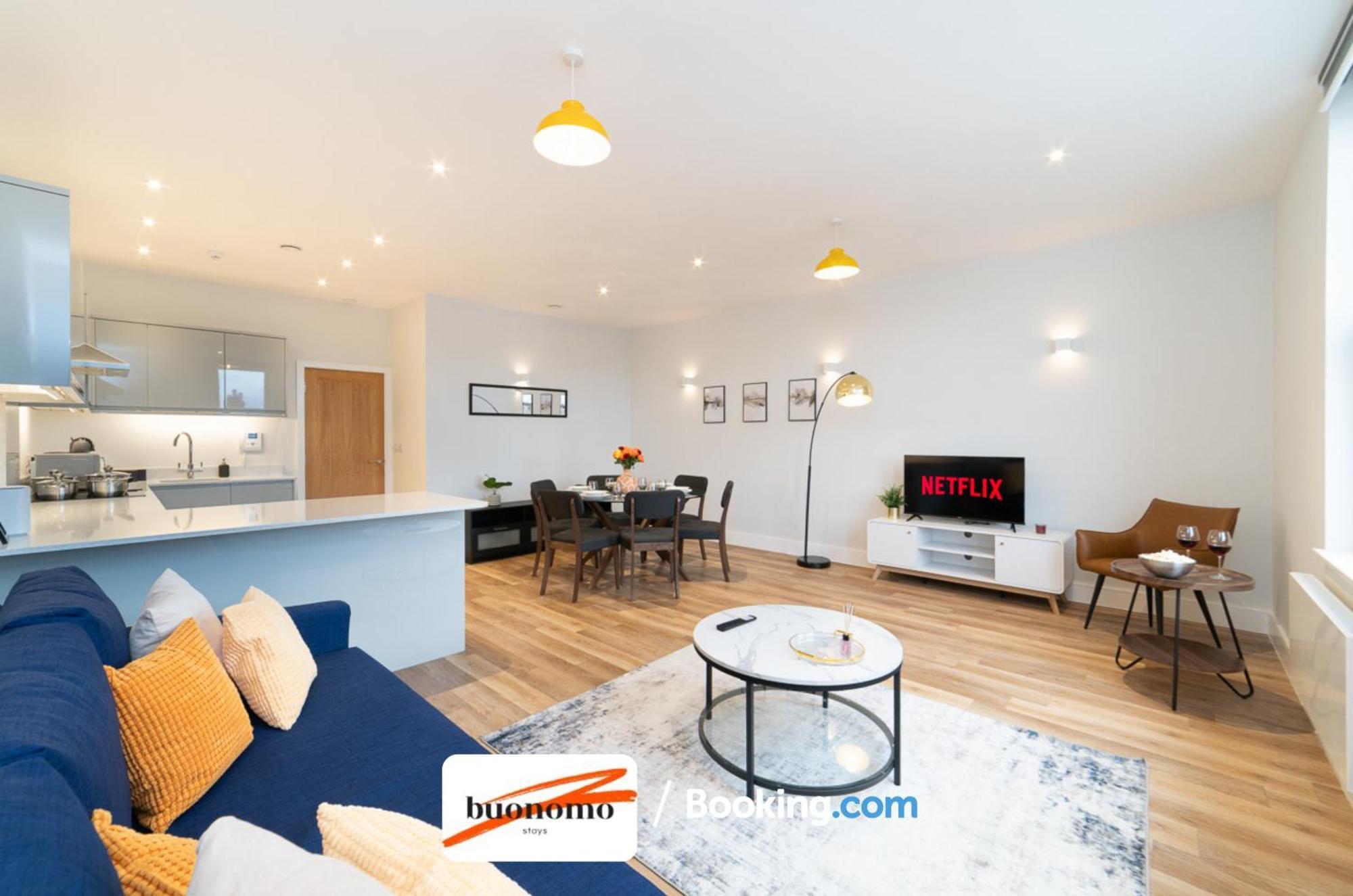 Two Bedroom At Buonomo Short Lets & Serviced Close To Wimbledon Tennis Courts Londres