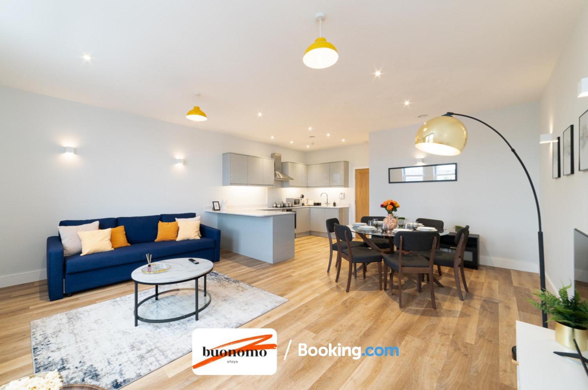 Two Bedroom At Buonomo Short Lets & Serviced Close To Wimbledon Tennis Courts Apartamento *