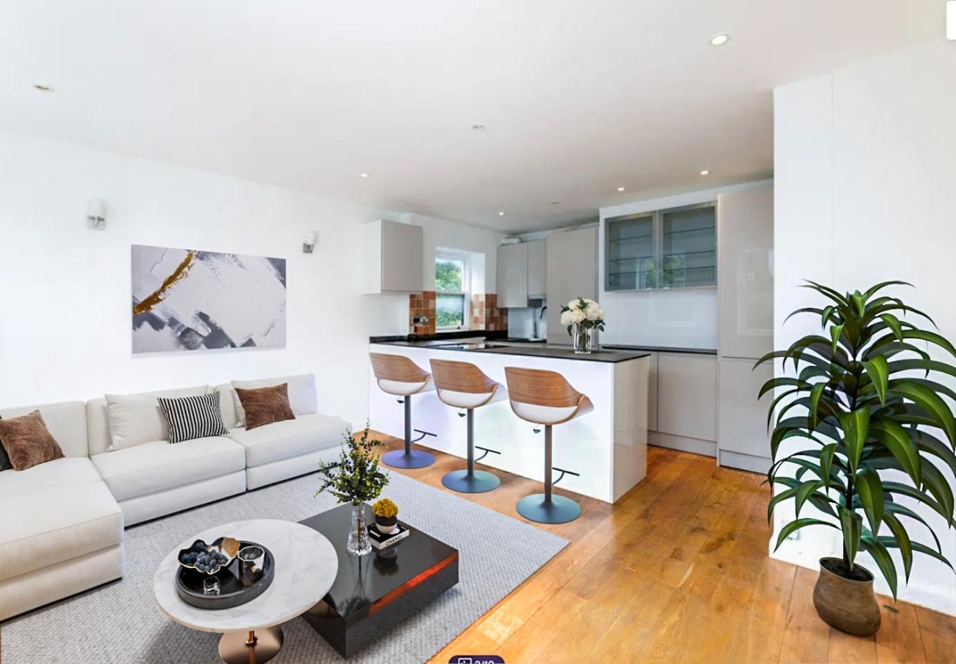 Kensington 2bed 2bath Breakfast Apartment *