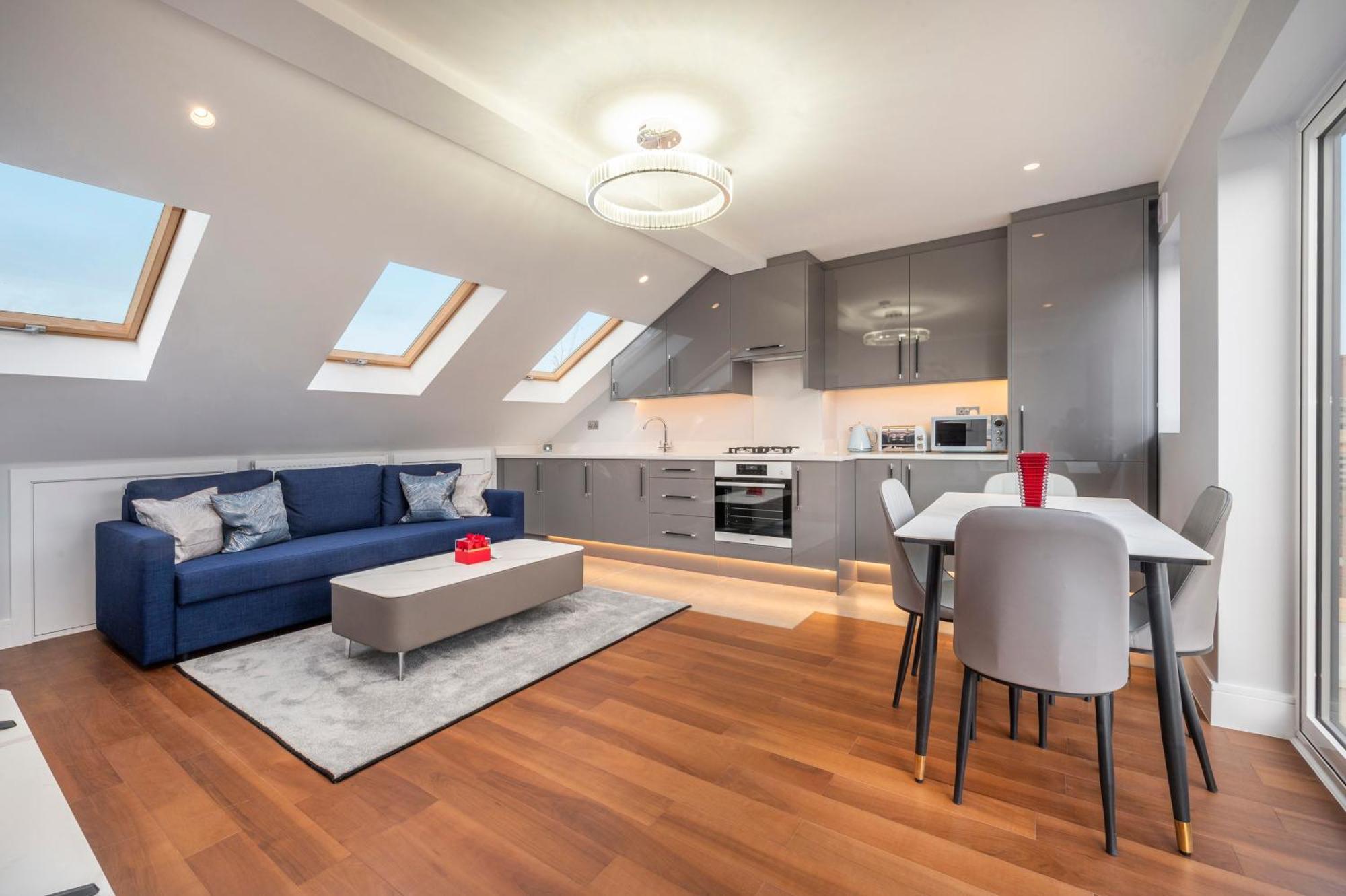 Apartment Spacious City Eye, Westminster, Big Ben, Vauxhall Station