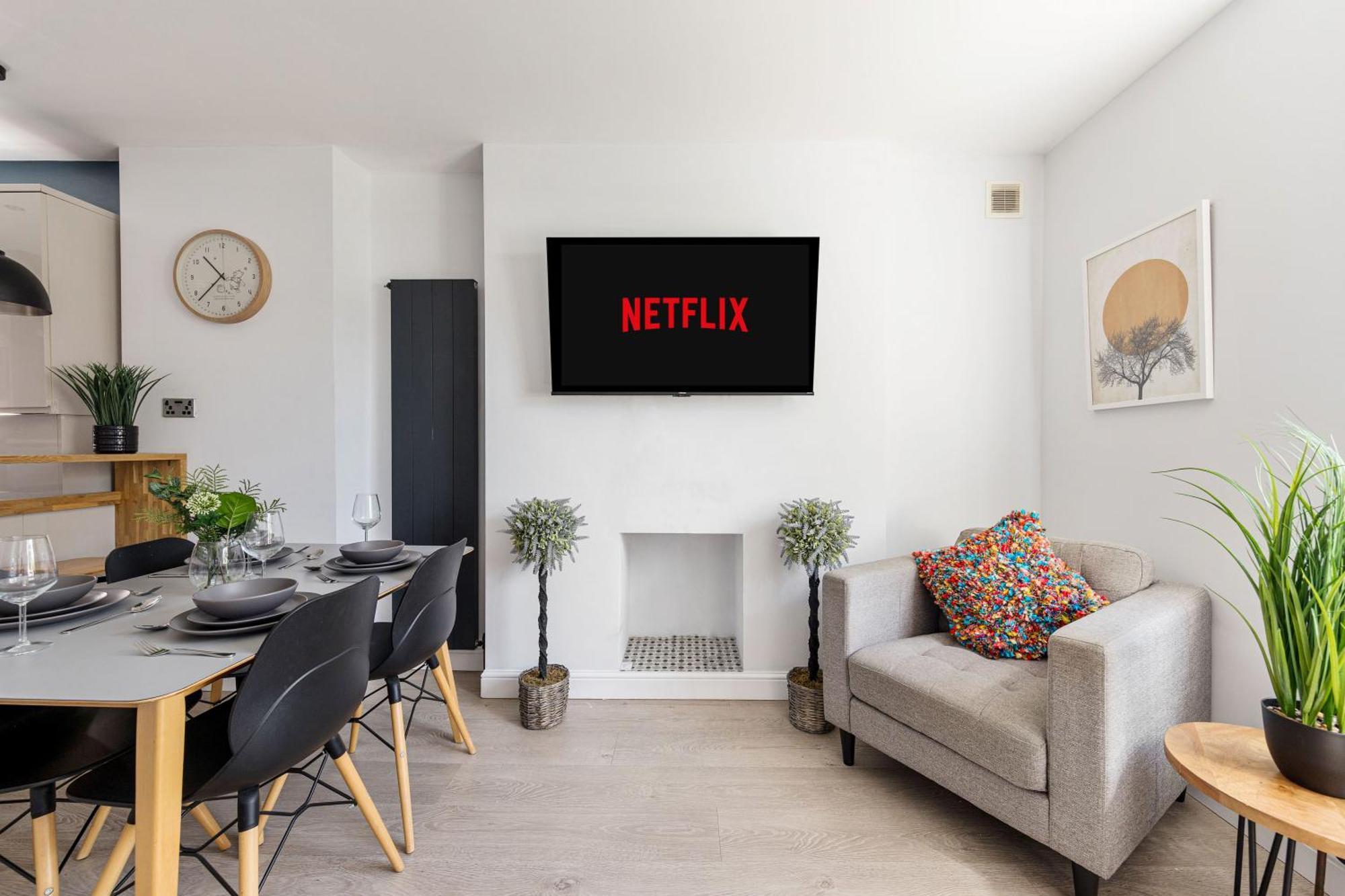 2bed1bath Modern Duplex Next To Queens Park Station Apartment