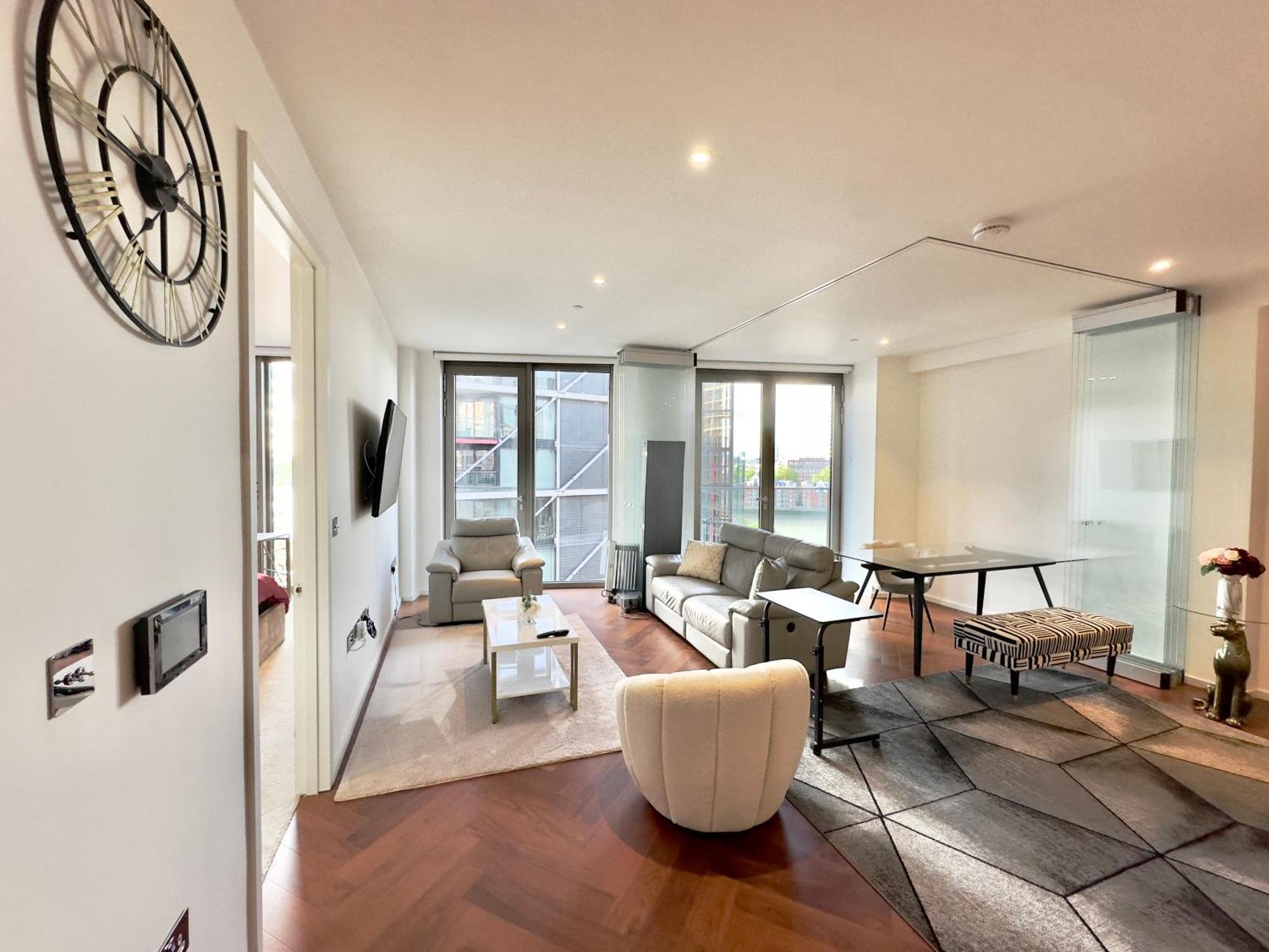 Lavish Penthouse River View Fast Wifi - Luxurylondonstays Apartment *