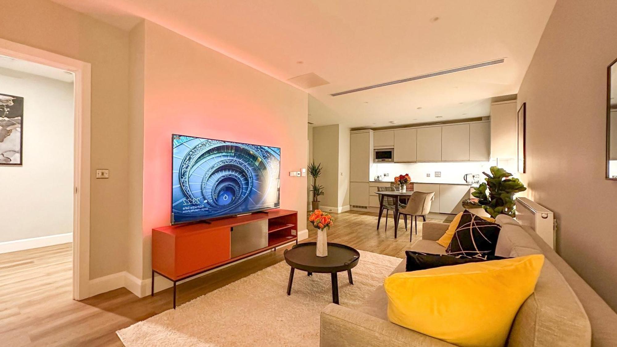 Apartamento Duplex 3bed 3bath Modern Fast Wifi - Luxurylondonstays *