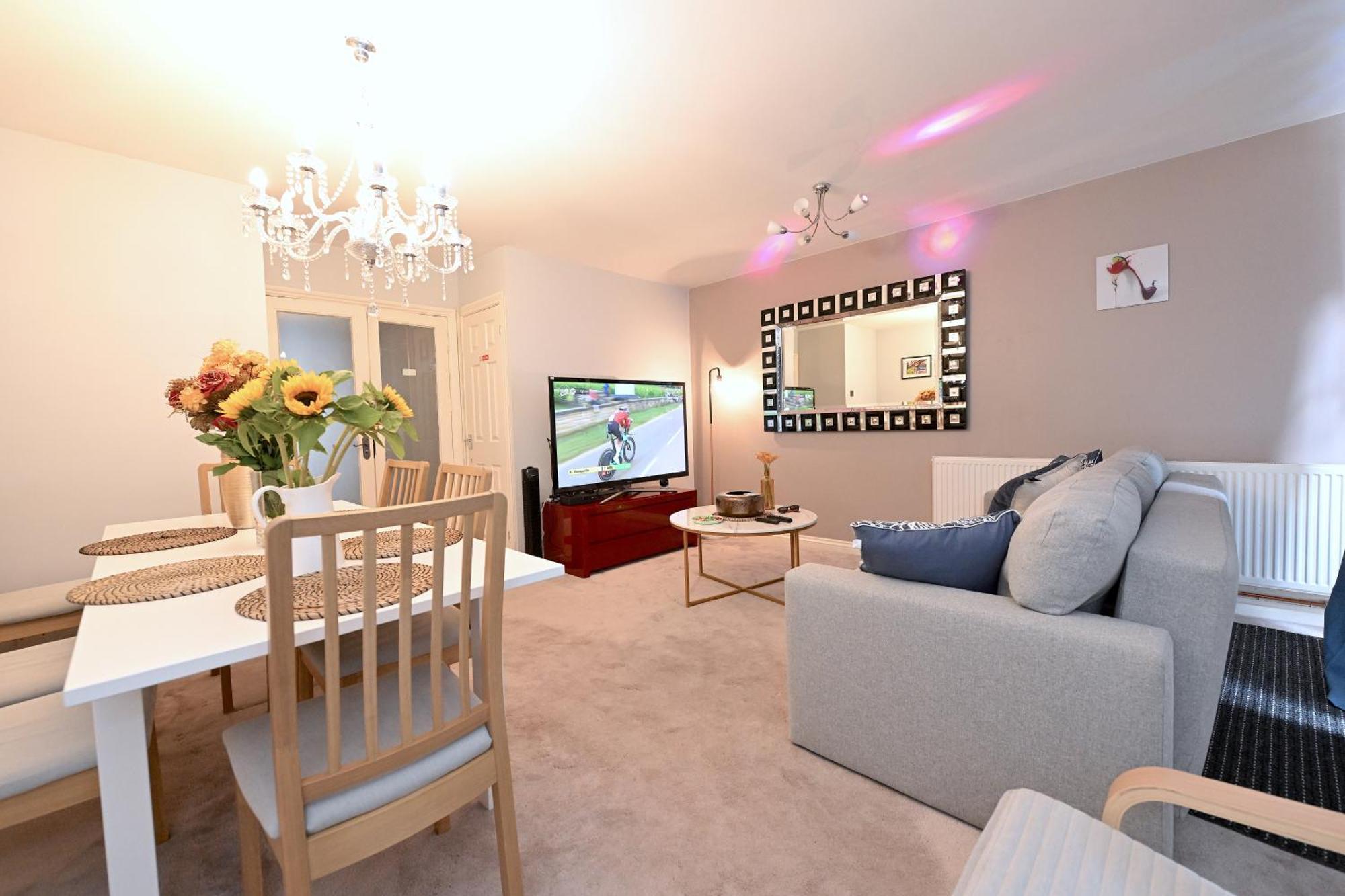 3 Bedroom House In Euston, Patio & Bbq Holiday home *