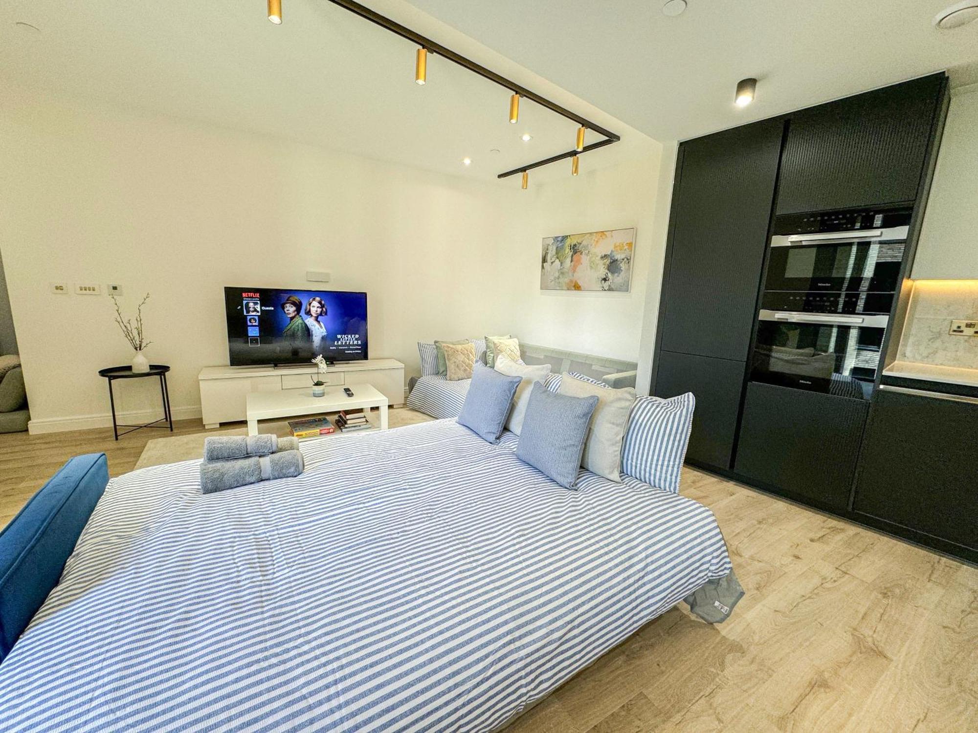 Apartamento Lavish 2 Bedroom Flat With Private Balcony In Clerkenwell, Barbican