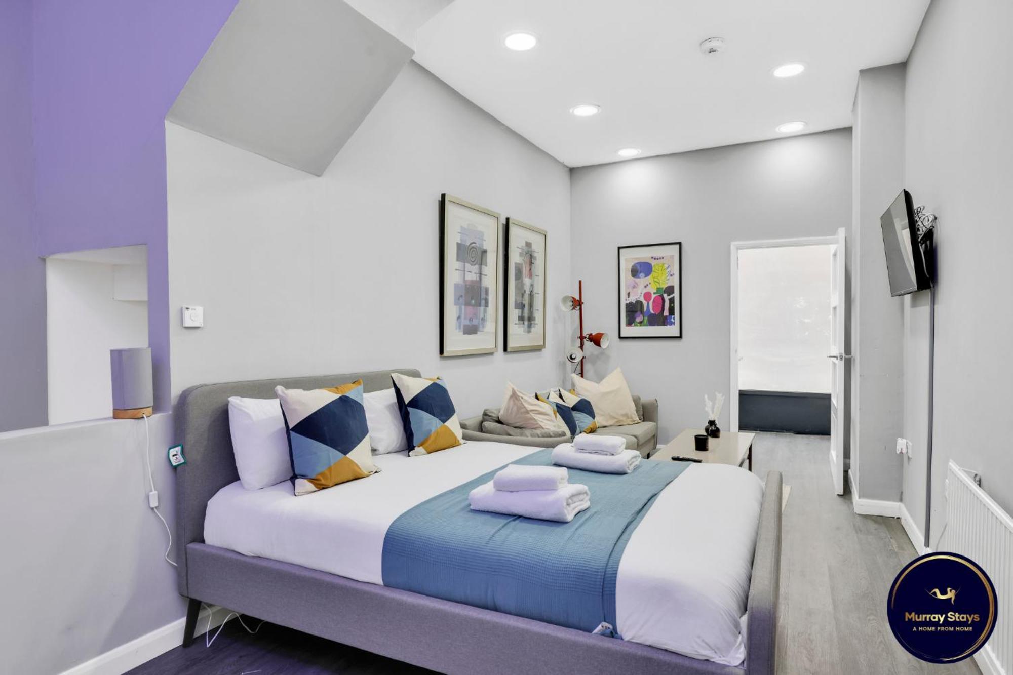 Apartamento One Bedroom Short Term & Flexible Renting Shoreditch With Free Wi-fi *