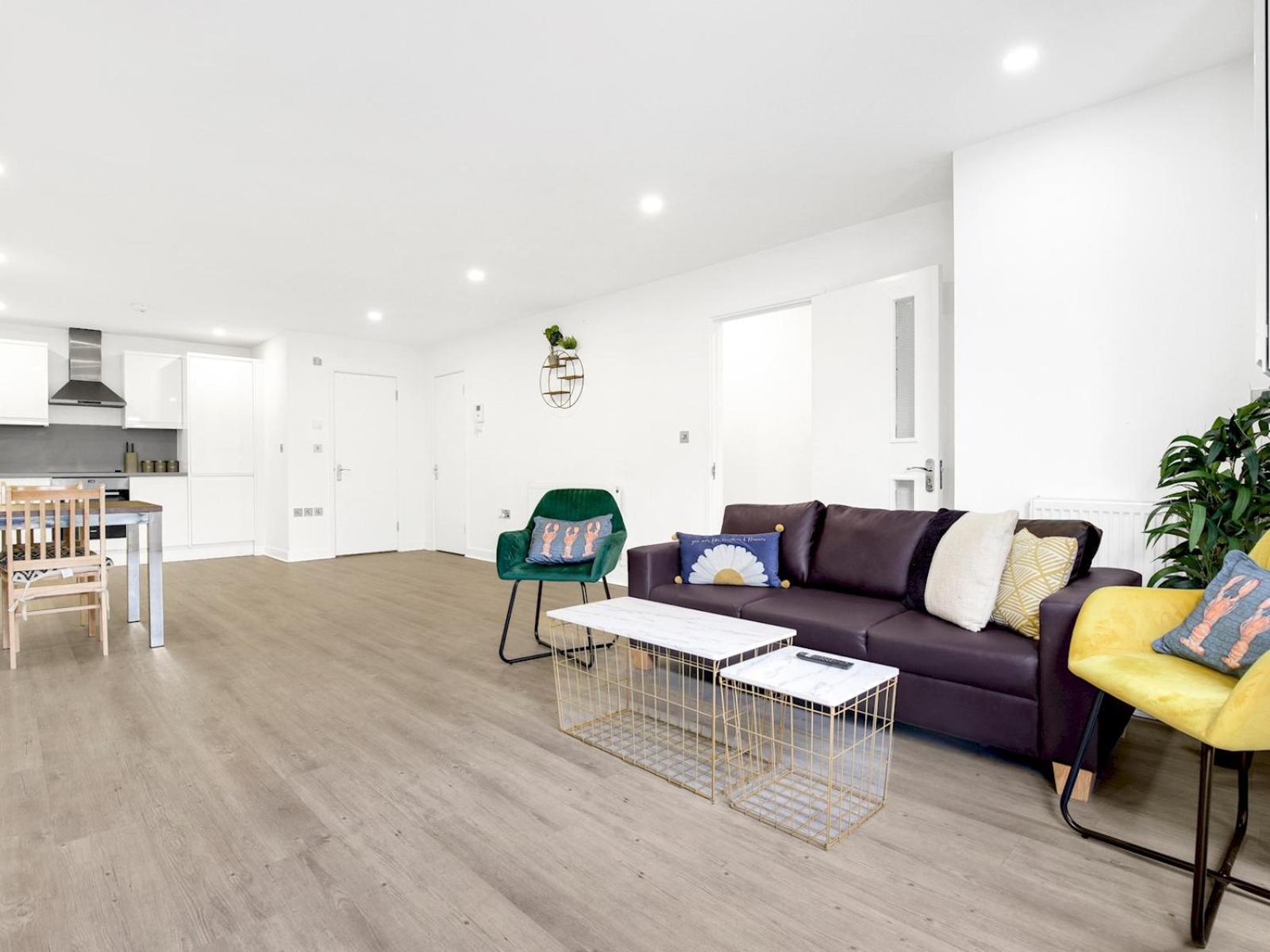 Apartamento 2 Bedrooms 2baths 3toilets Near Excel City Airport O2 Sleeps Up To 5 Londres
