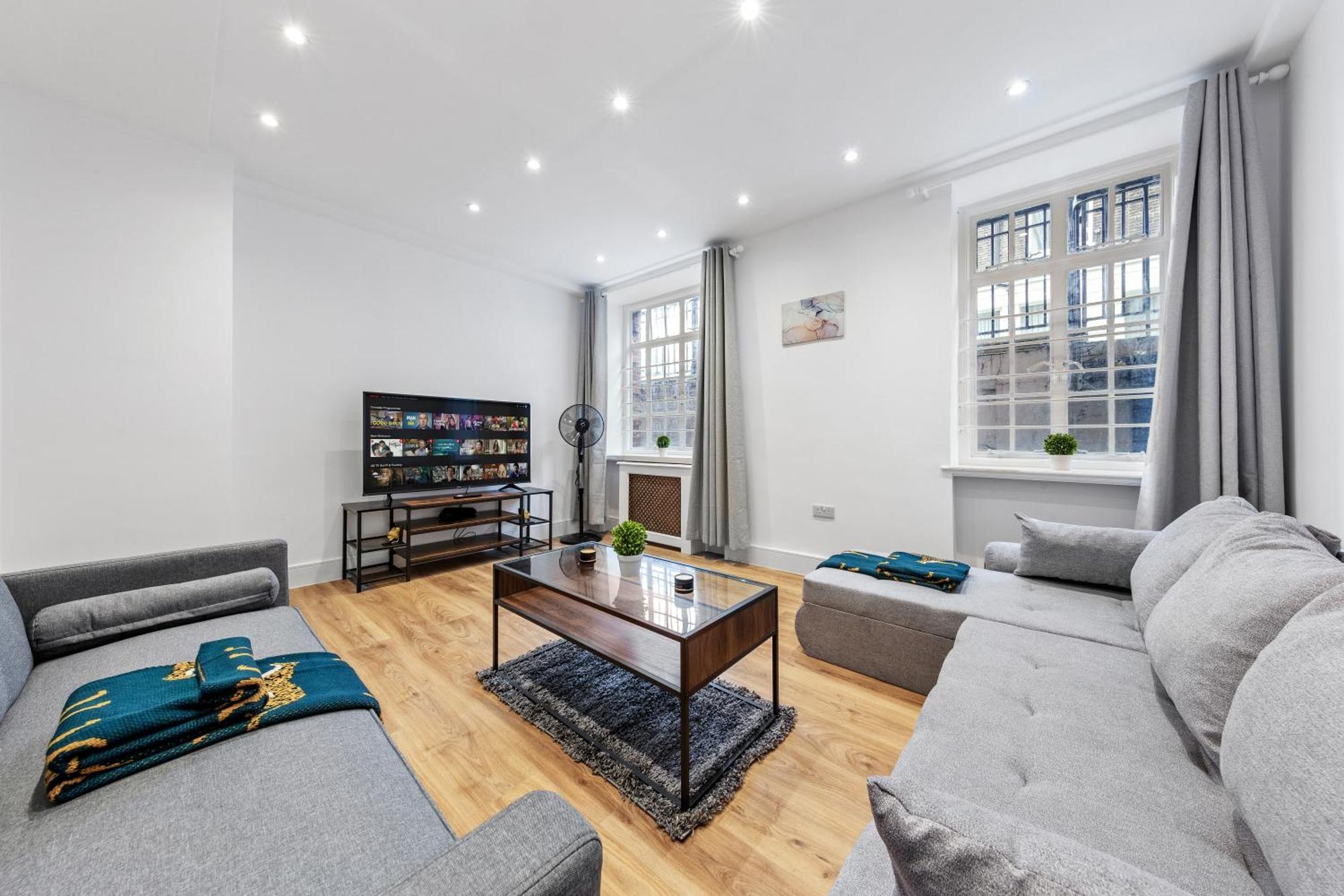 Sparkle 1bed Flat Step Away Hyde Park And Oxford Street Londres