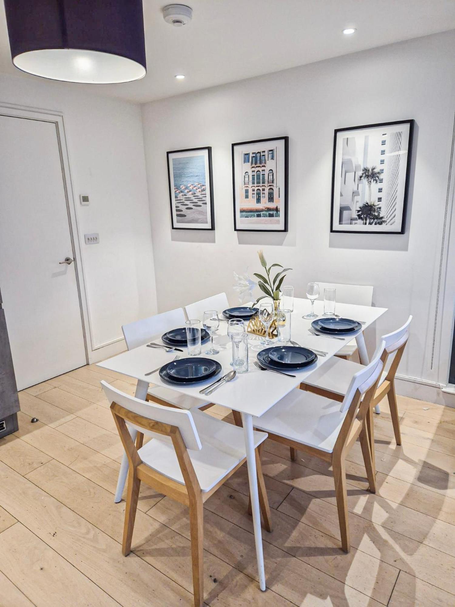 Apartment Modern & 3bedroom Flat With Pvt Balcony Steps From Regent's Park London