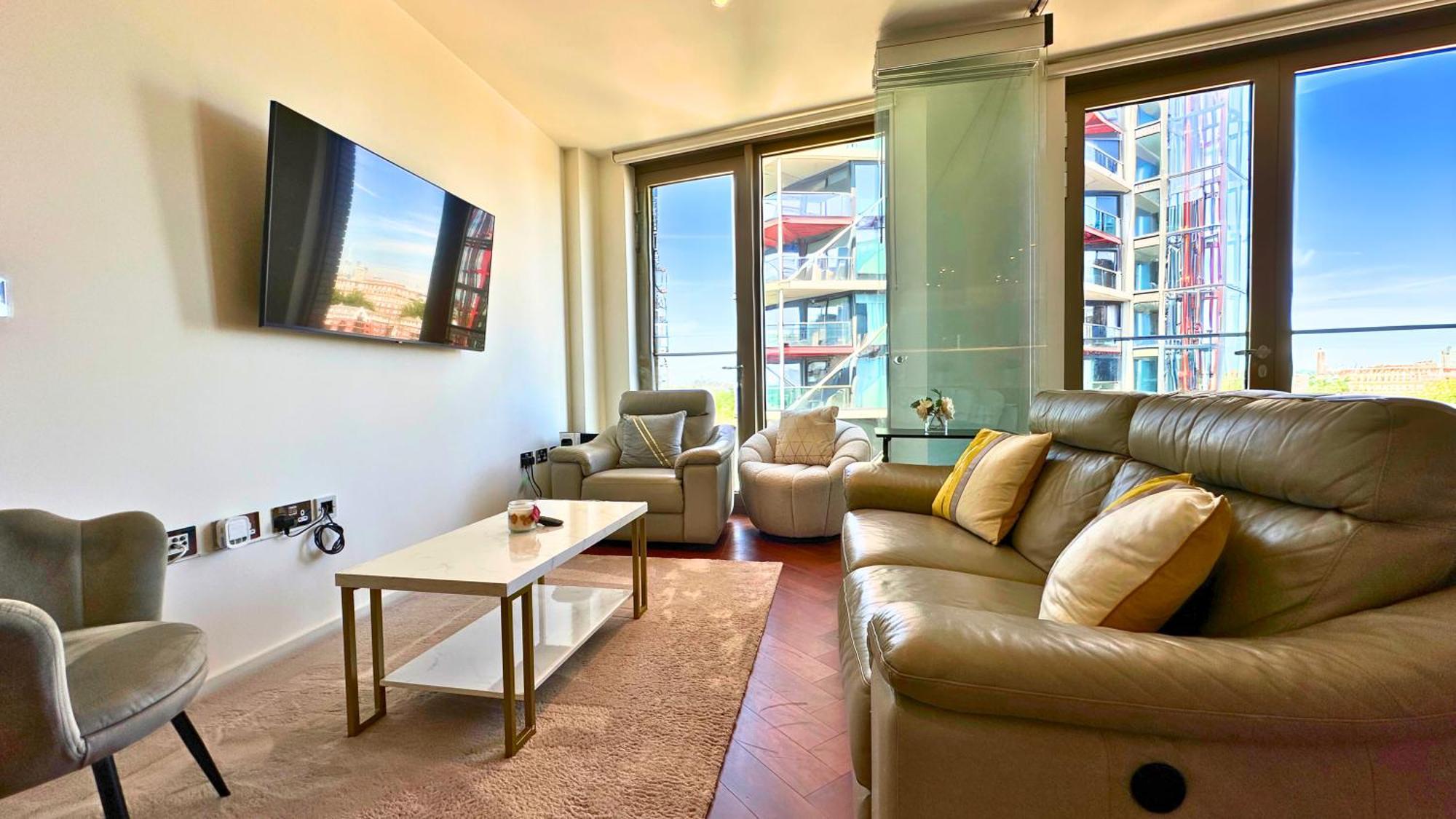 Lavish Penthouse River View Fast Wifi - Luxurylondonstays Apartment London