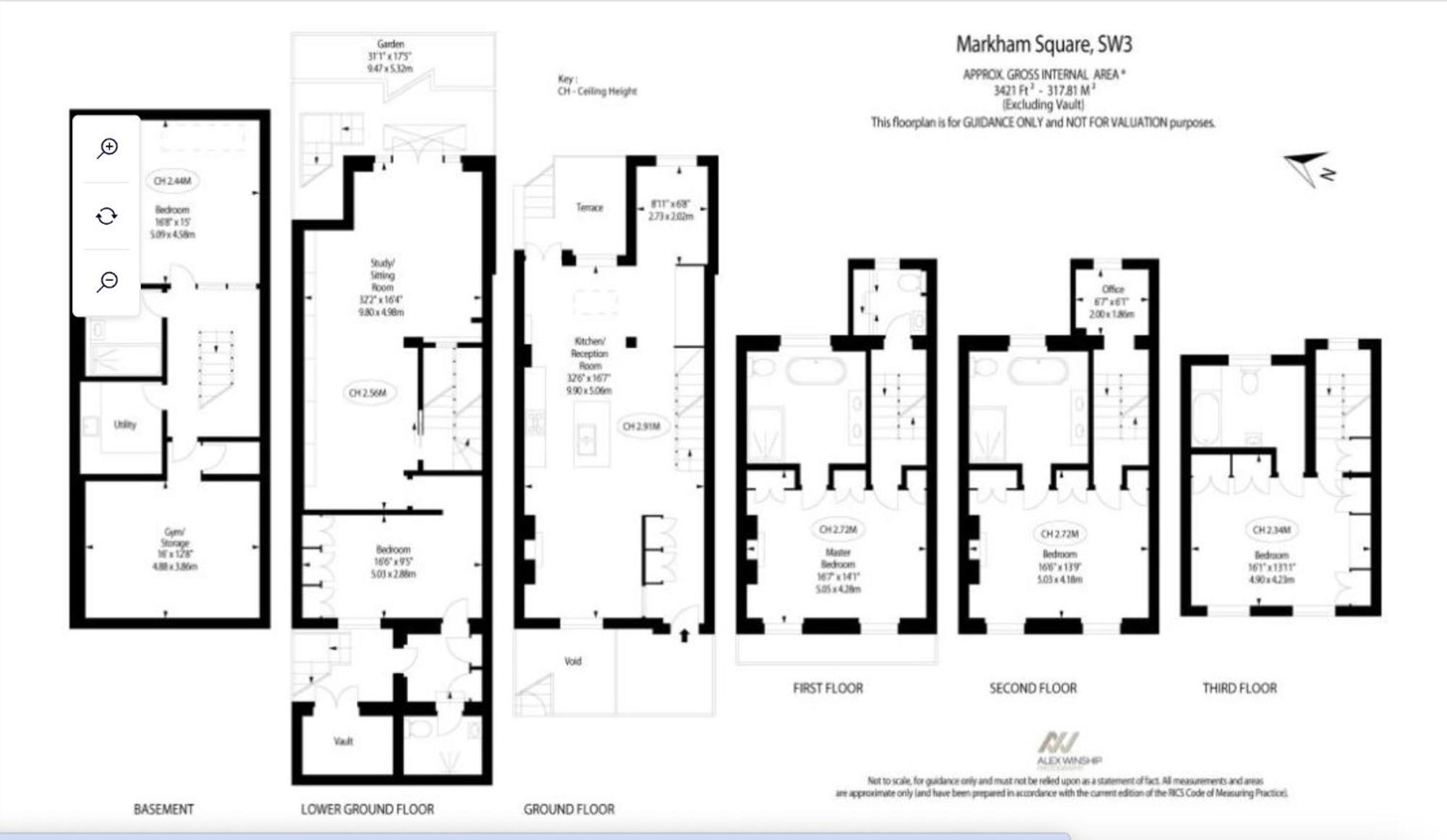 Villa Luxury 4 Bedrooms 5 Baths 2 Receptions Family House With Garden Chelsea