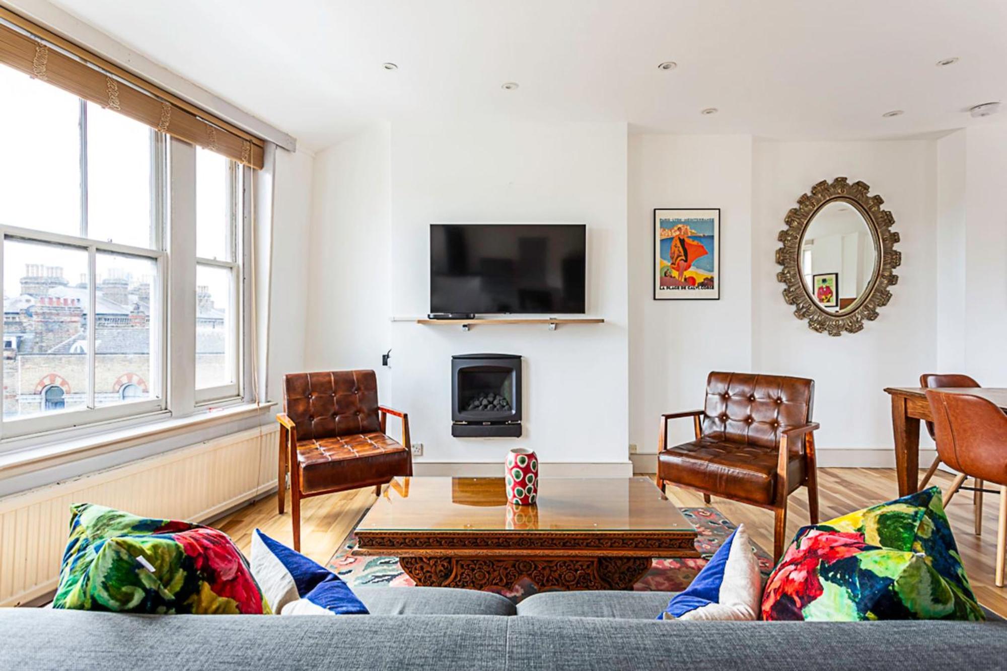 Apartment Contemporary Open Plan Penthouse London