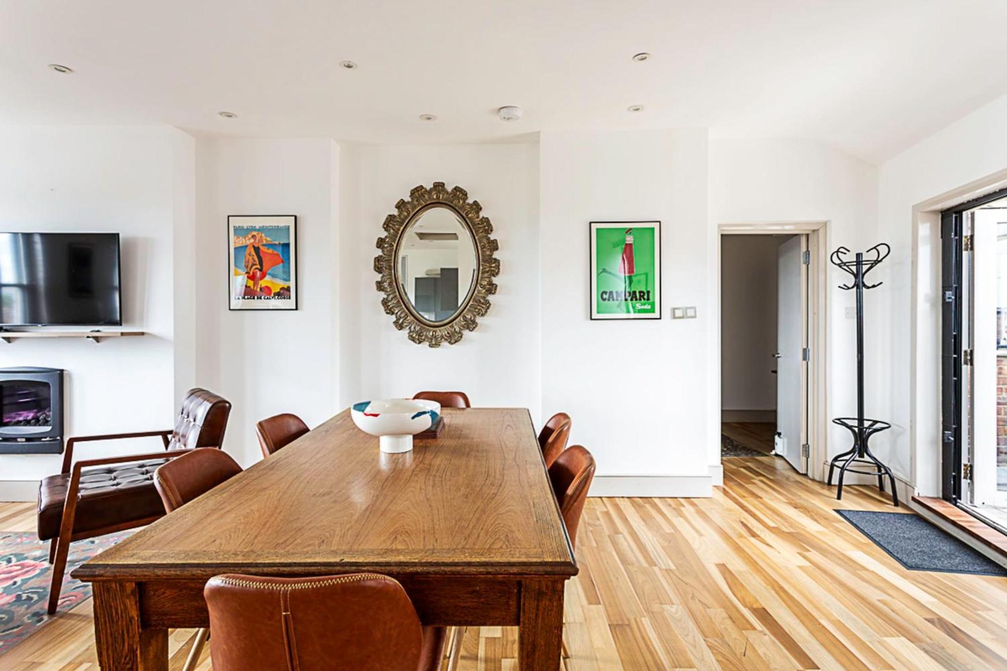 Contemporary Open Plan Penthouse London
