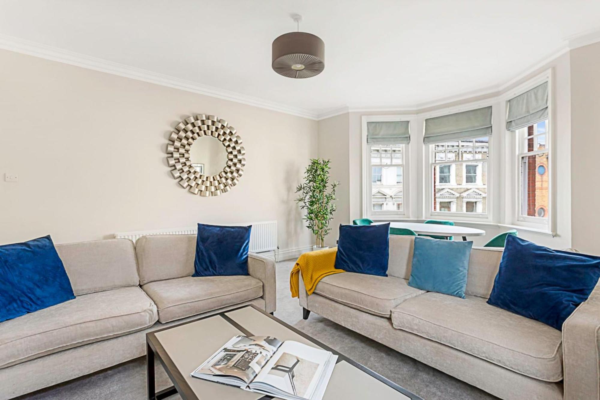 Serene 2br - 3 Mins To Fulham Broadway Apartment