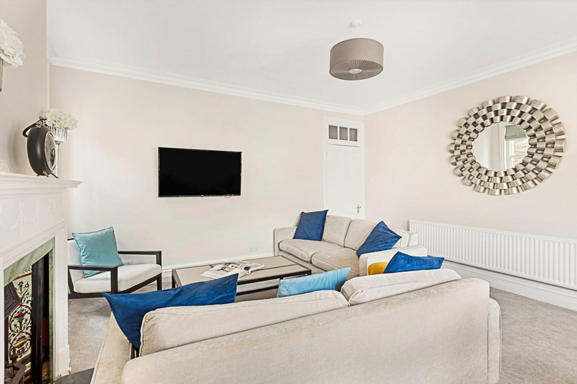 Apartment Serene 2br - 3 Mins To Fulham Broadway *