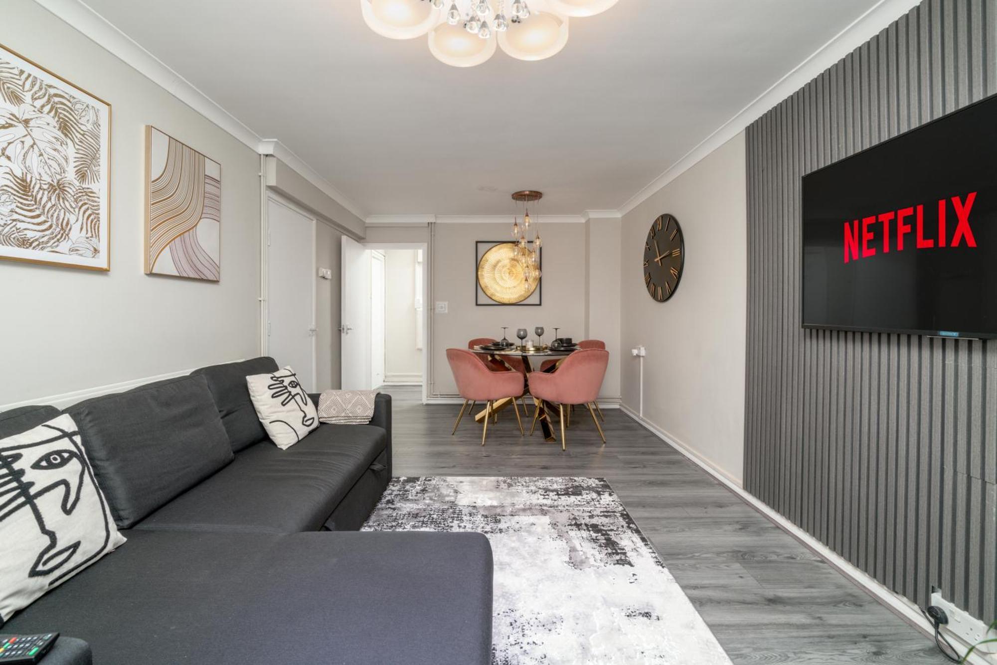 Apartment One-bedroom Ground Floor Gem 15 Mins From Kings Cross