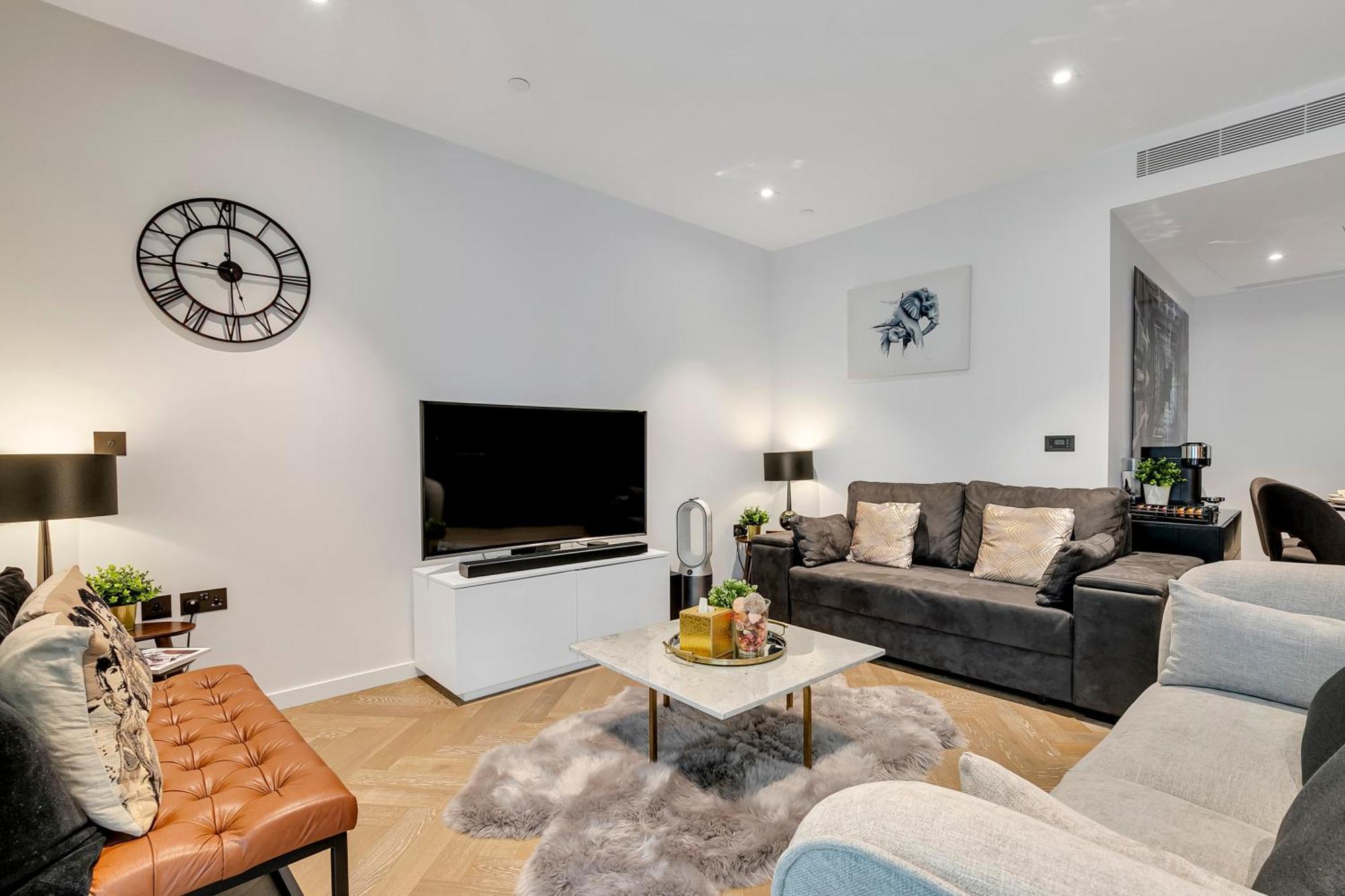 Apartment Guest Favourite At Battersea Power Station Close To Chelsea *
