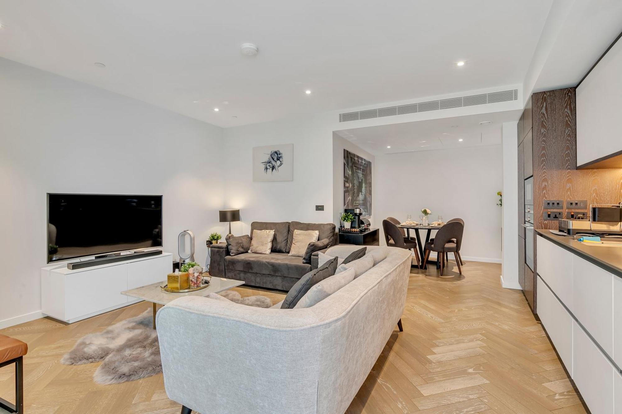 Apartment Guest Favourite At Battersea Power Station Close To Chelsea London