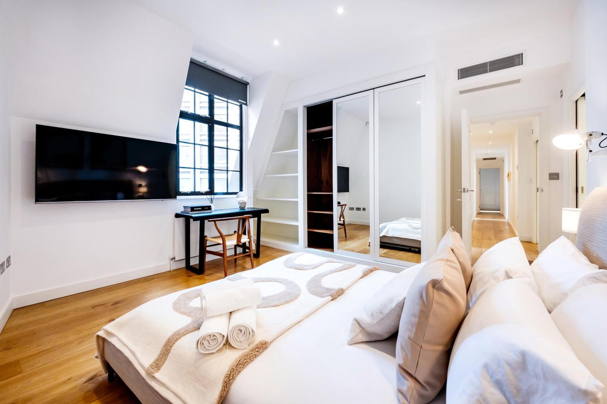 Apartamento Luxury Aircon 3 Bedr, 4 Beds, 2 Bath Trafalgar Sq Londres