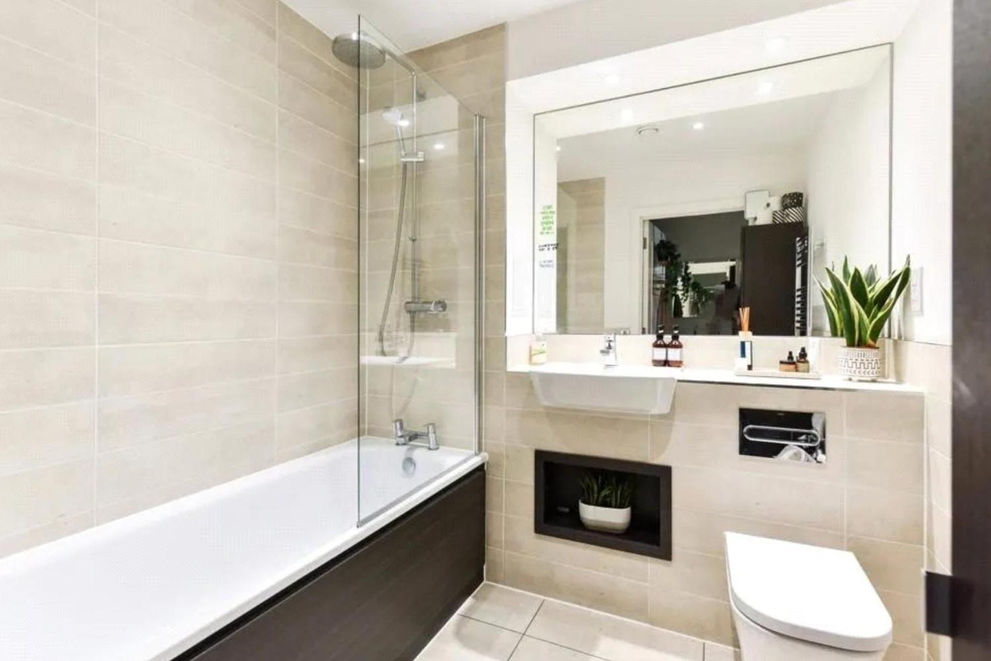Apartment Londonaprt 1bed Balcony Gym Tv Wifi *