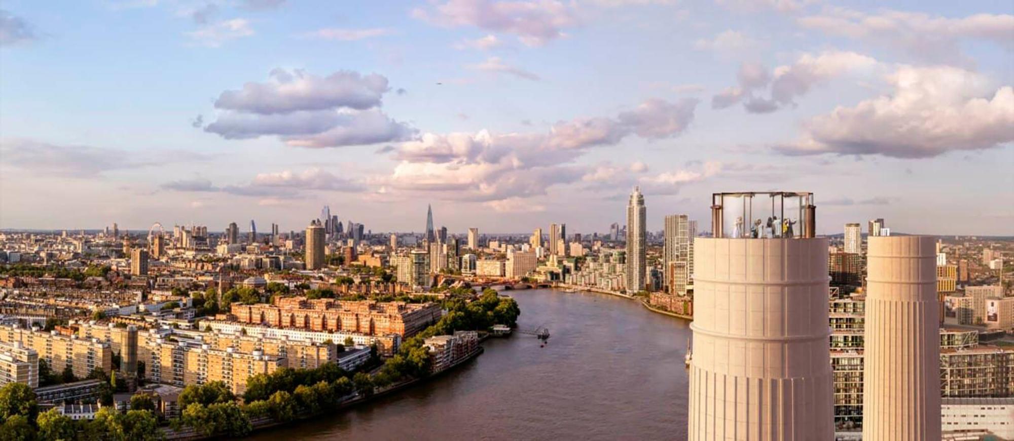 Elegant 3-bedroom Penthouse With A Private Terrace, Lift Access, And Free Wi-fi, Located In Battersea, Nine Elms Apartment