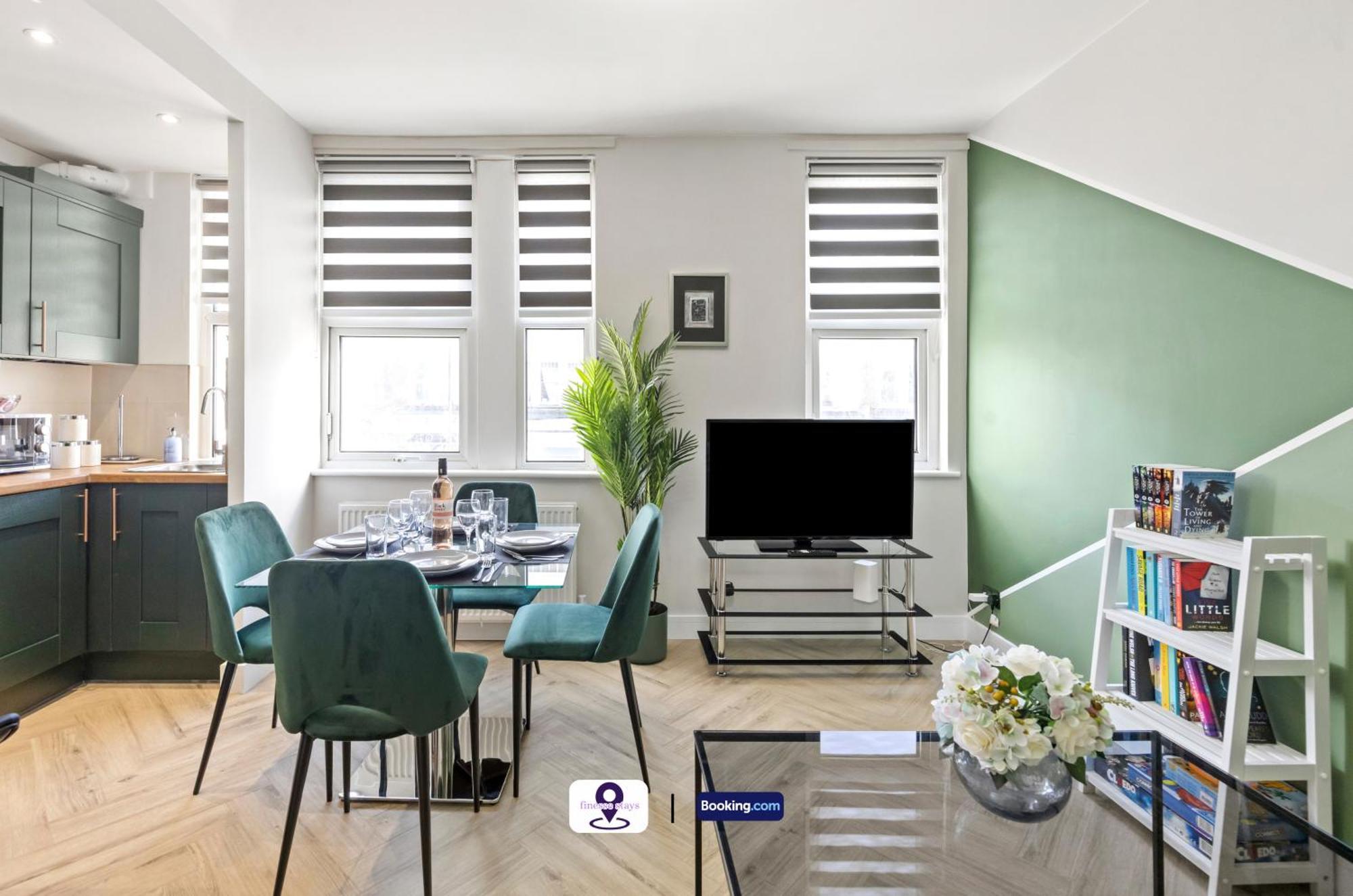 Last-minute Grab ! Limited Time L Exclusive On 2 Bedroom, High Spec Luxury Flat By Finesse Short Lets & Serviced With Free Wifi Apartamento Londres