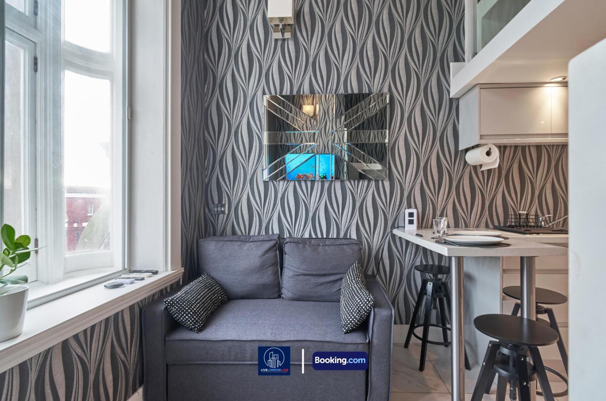 Last-minute Escape L Sleeps Up To 3 L Spectacular By Live Short Lets & Serviced * London