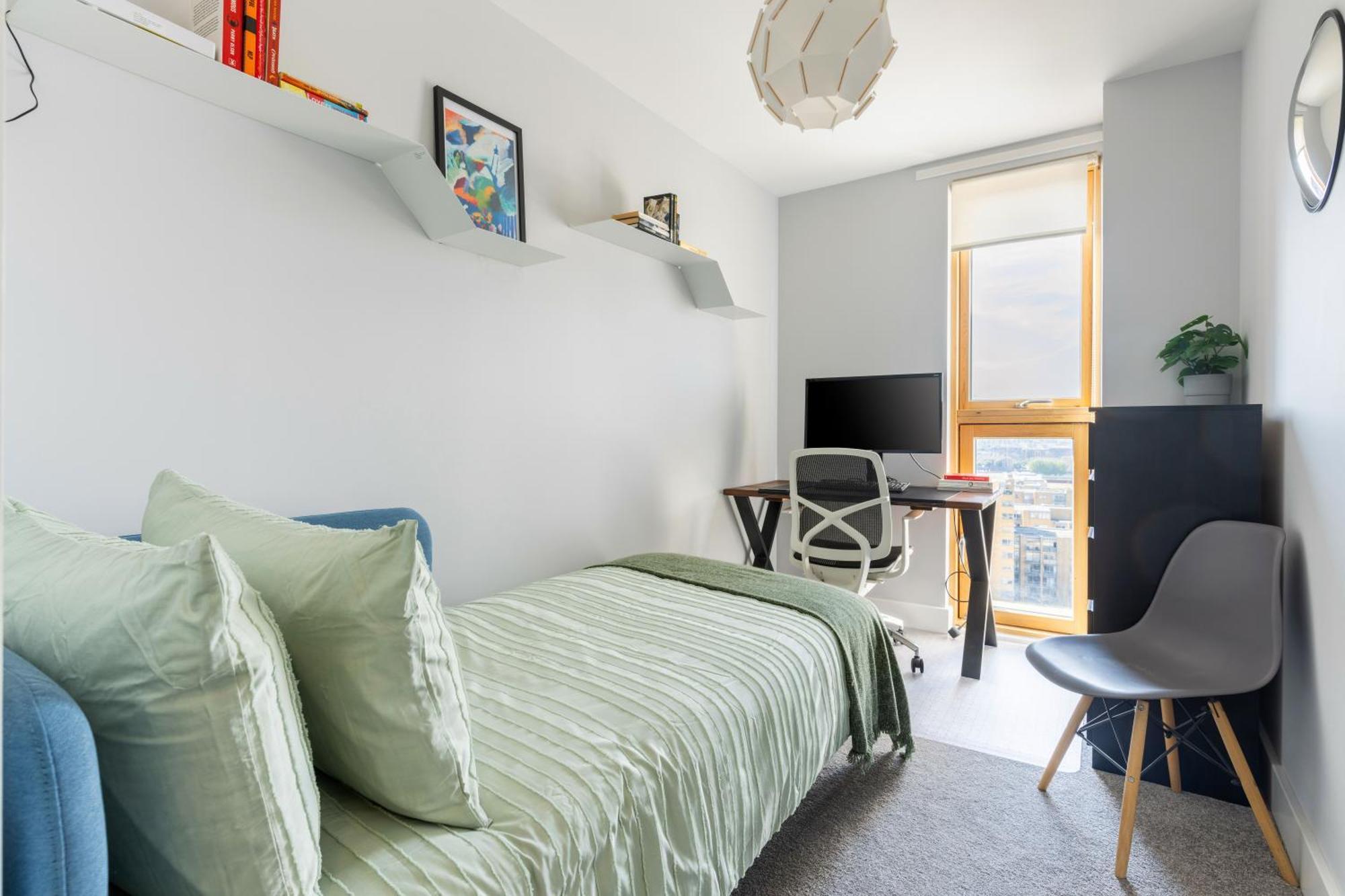 Flat In Canary Wharf With Amazing Views & Balcony Apartamento