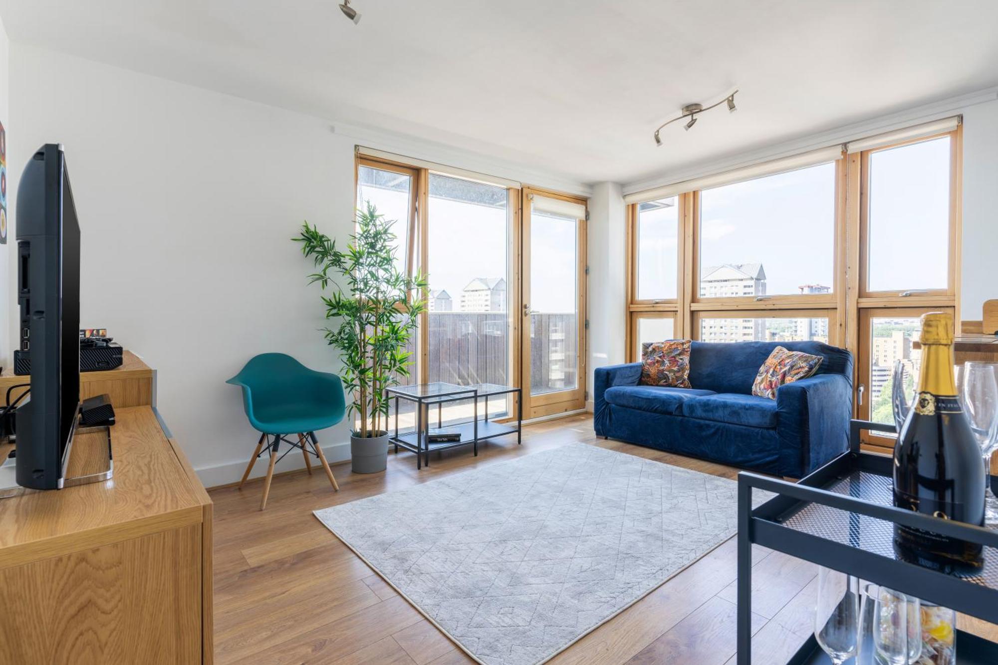 Apartamento Flat In Canary Wharf With Amazing Views & Balcony Londres