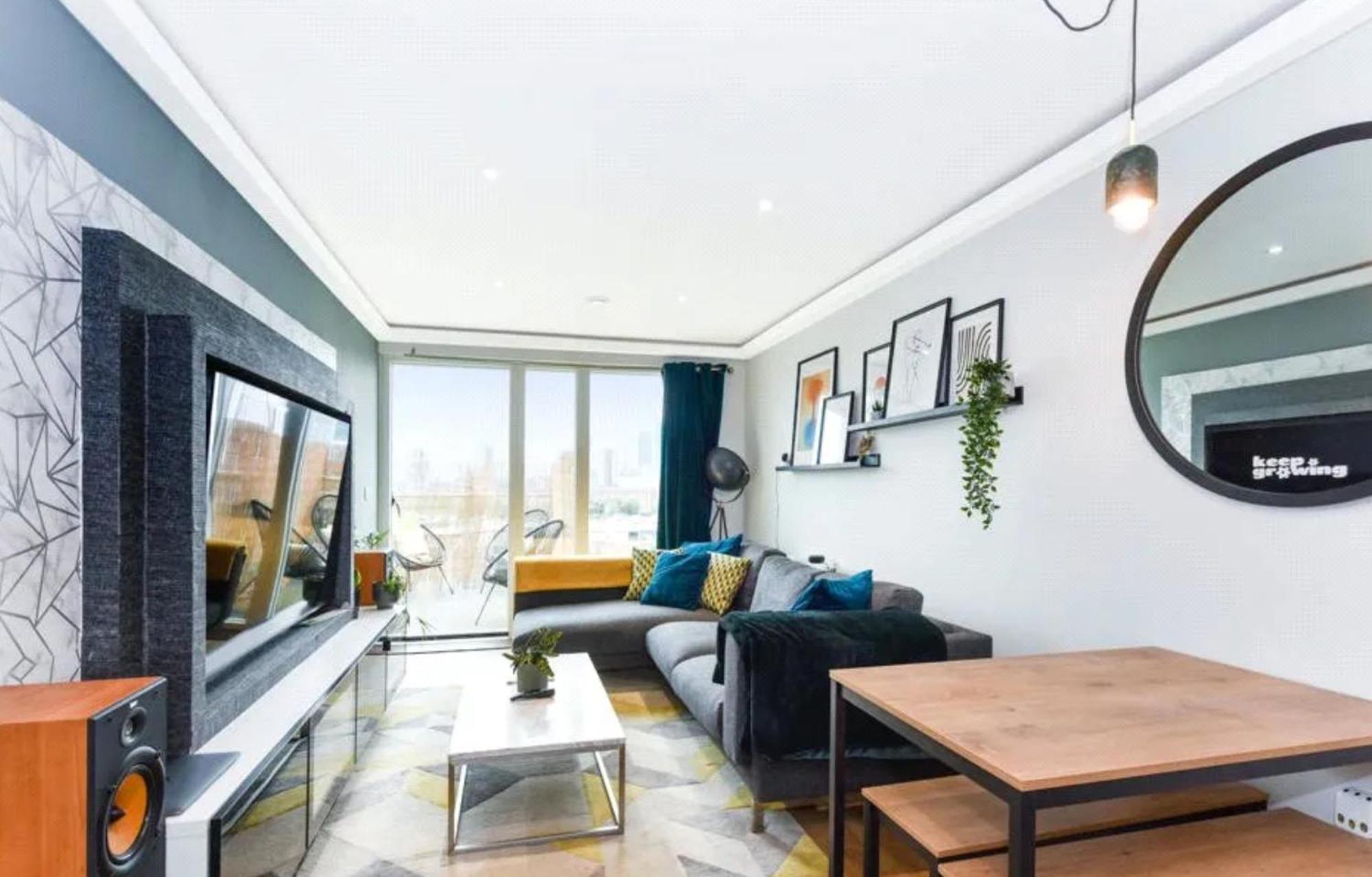 Londonaprt 1bed Balcony Gym Tv Wifi *