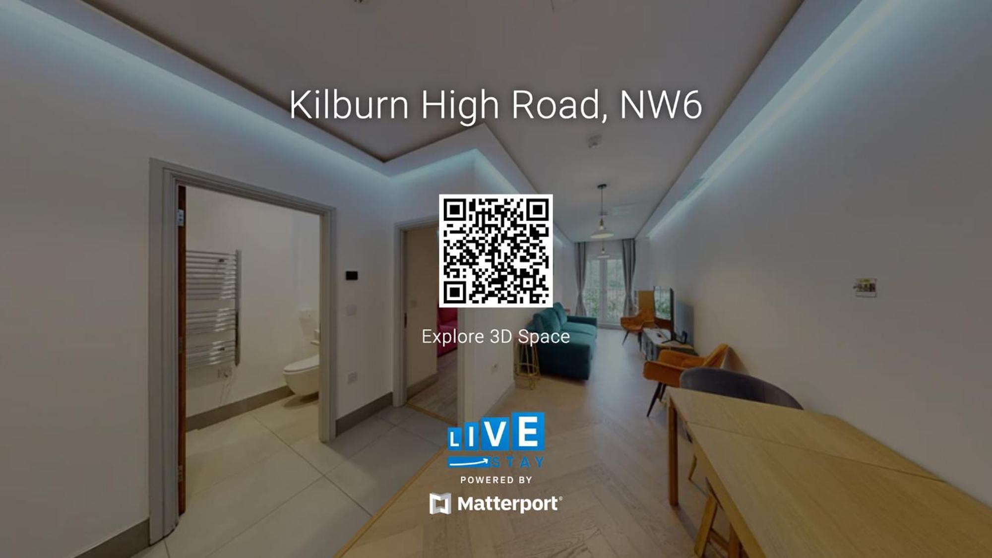 Stylish Modern By Livestay Short Lets & Serviced Nw6 Apartment