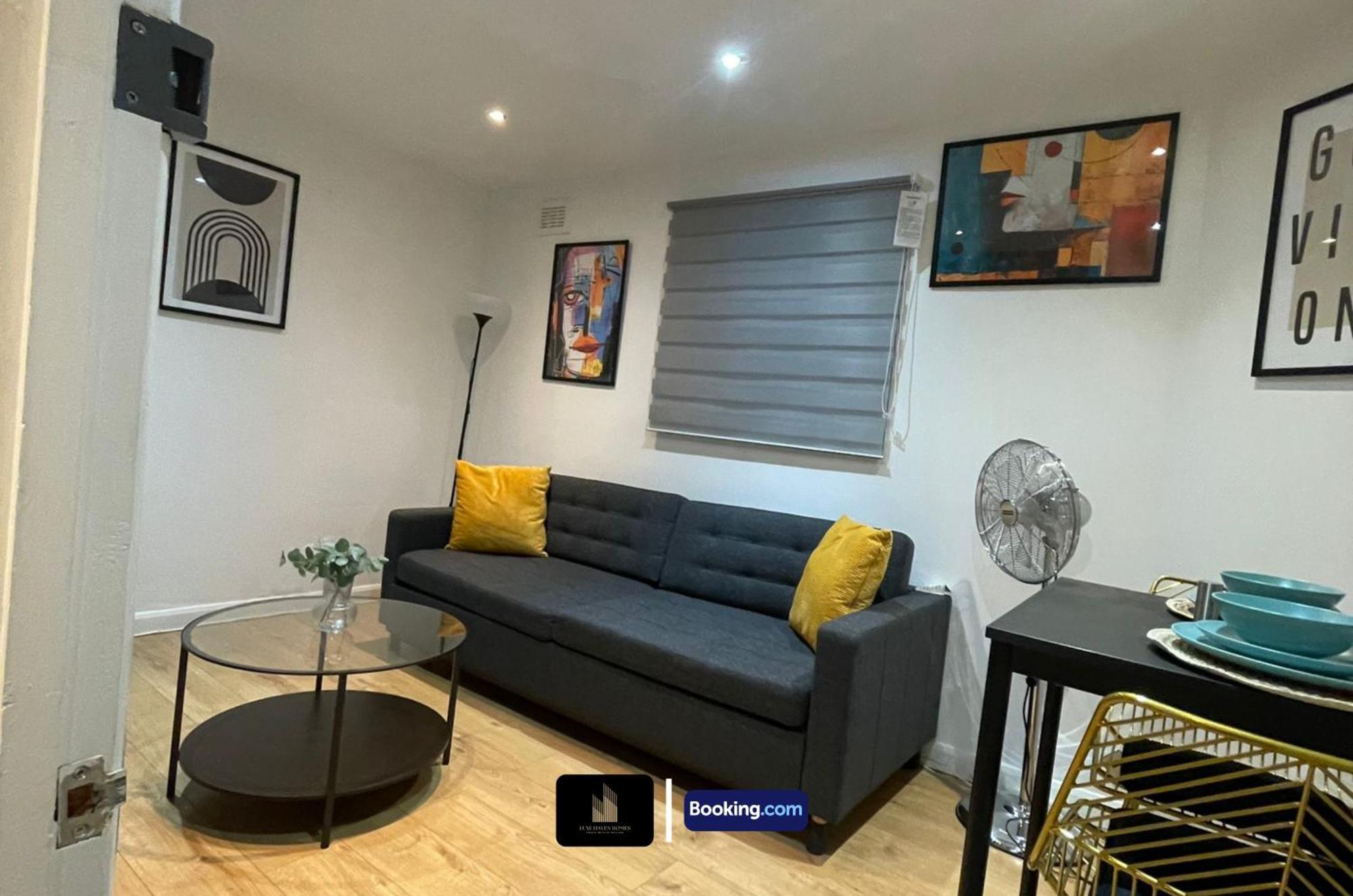 Apartment Stylish 2br Wifi - Free Parking - Canning Town