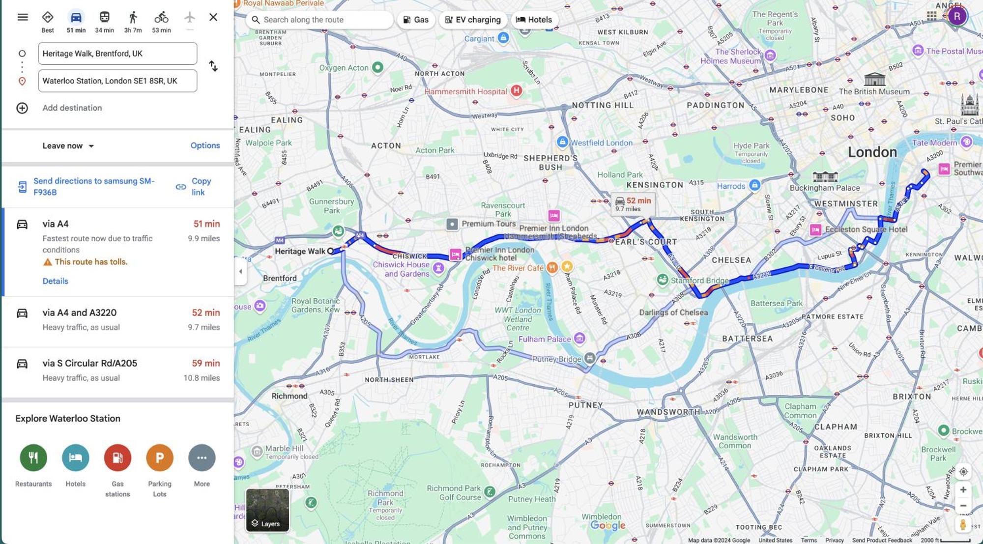 Apartamento Grand Apartments Kew Gardens Londres