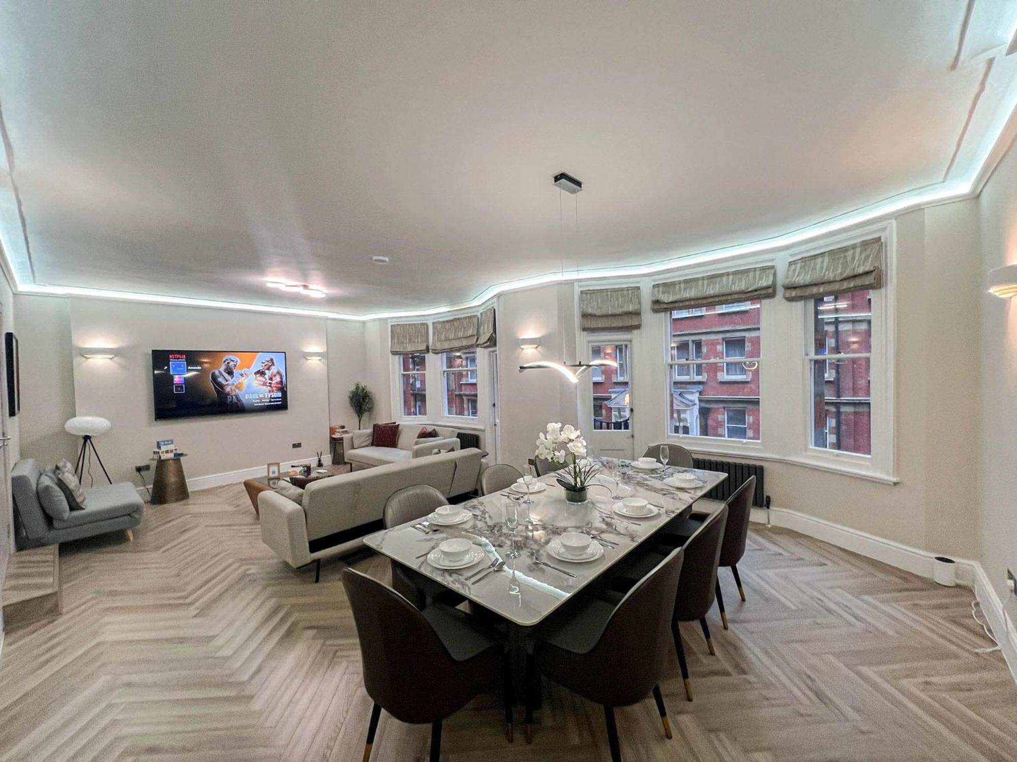 Lux 4 Bedroom In Baker St Near Regent's Park Apartment