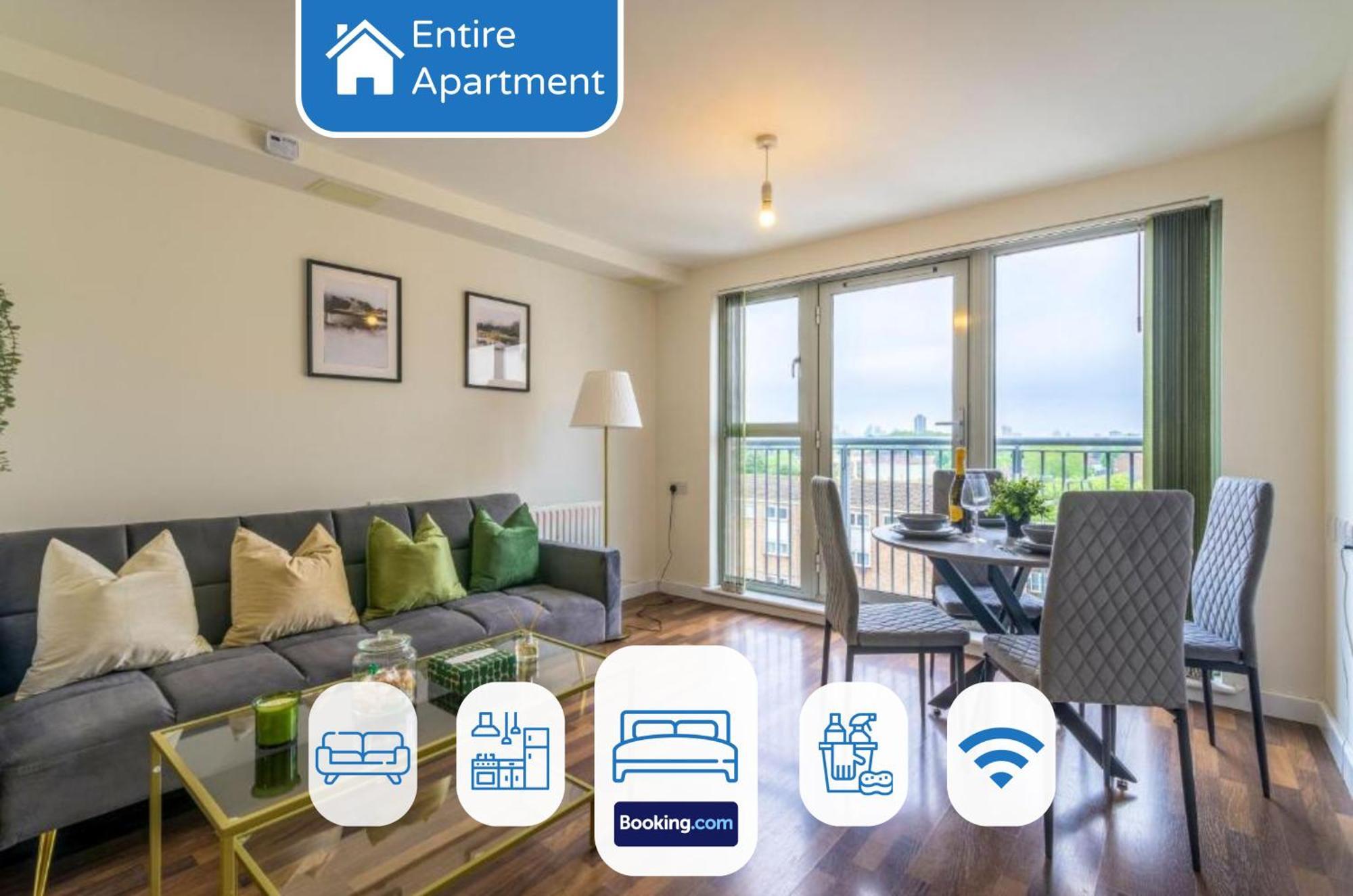 Warm 2-bed Flat By Livestay Short Lets & Serviced Apartment London