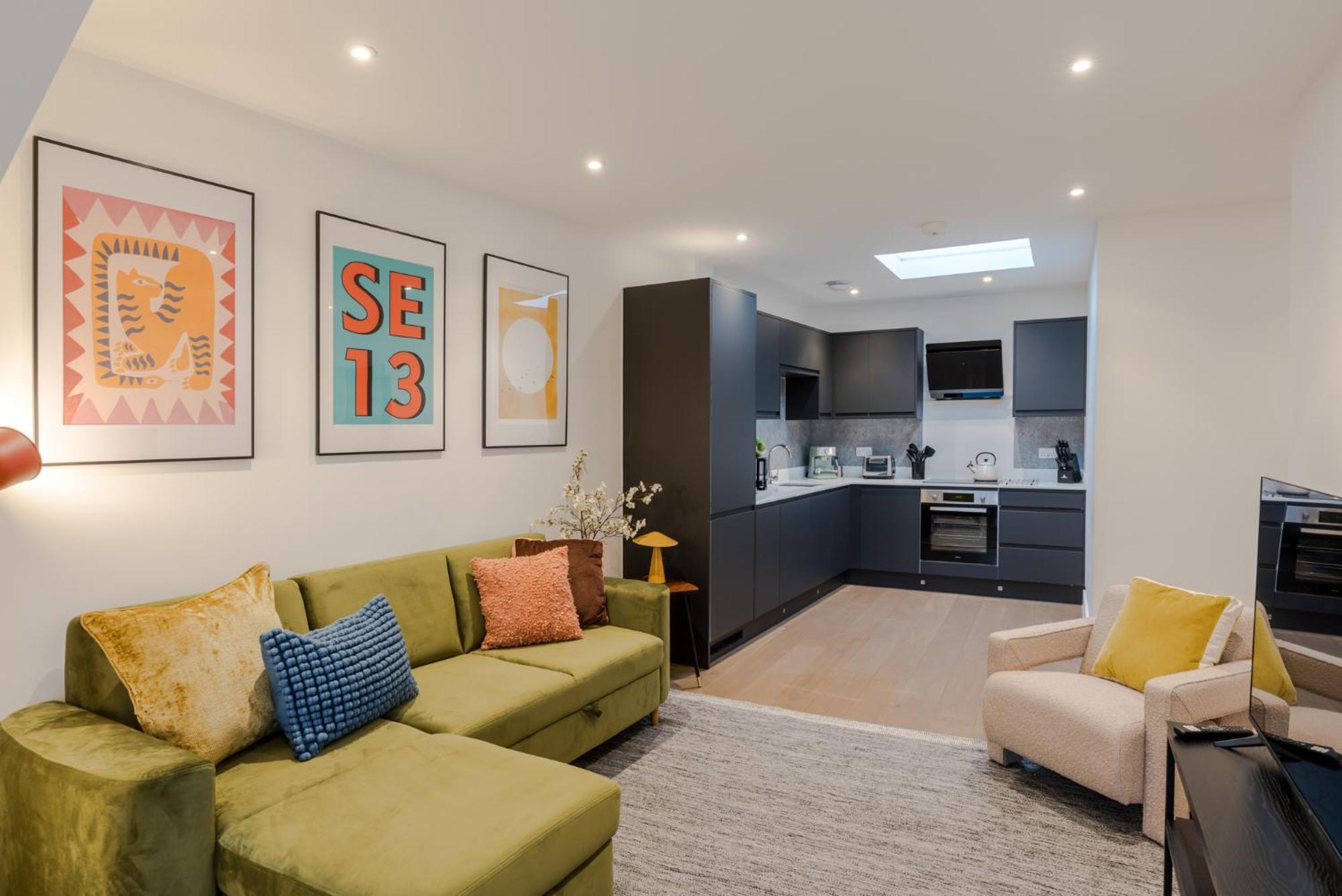 Apartment Cityscape Penthouse Ladywell London