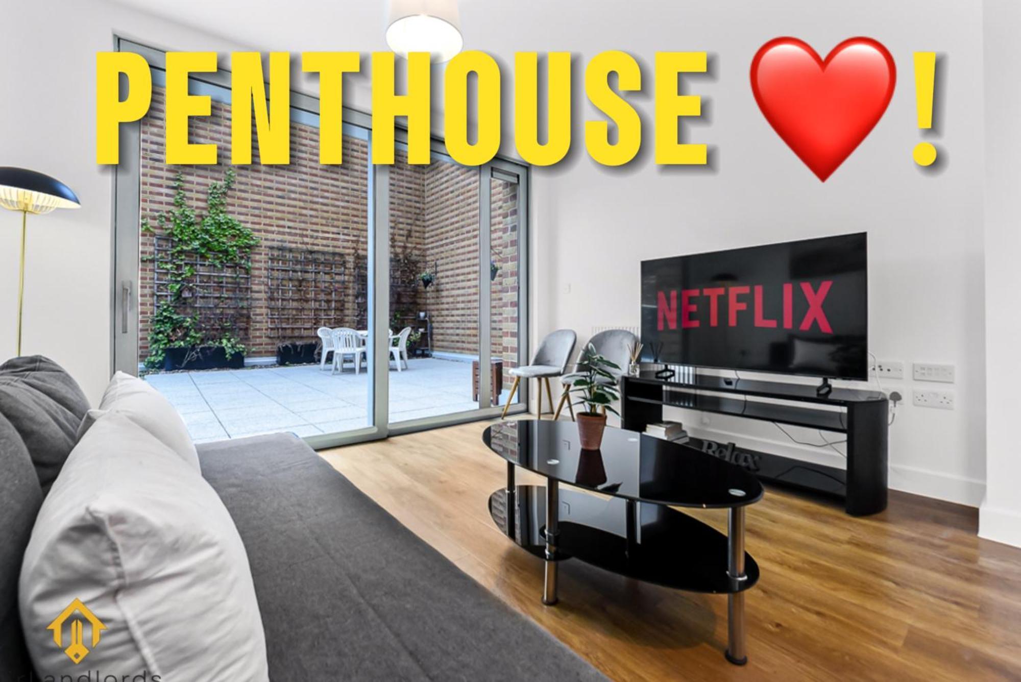 Exclusive 3 Bed 3bath Penthouse Near Canary Wharf Apartamento *