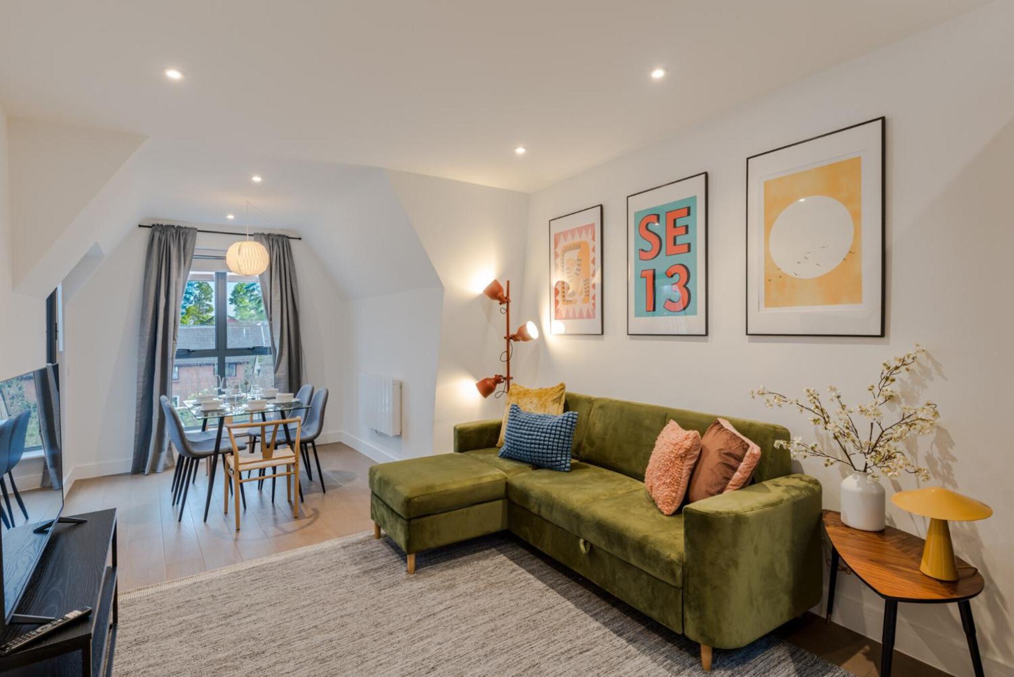 Apartment Cityscape Penthouse Ladywell London