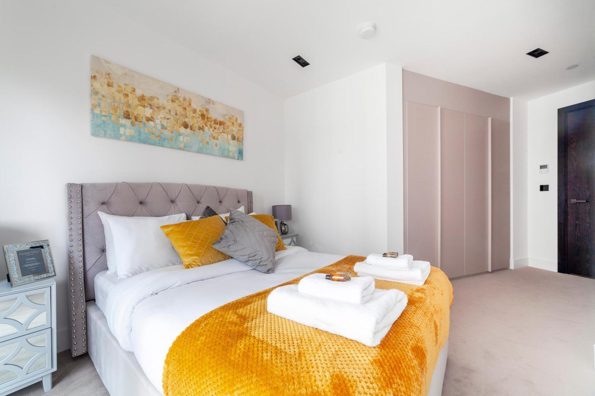 Apartment Stylish 2bdr Flat, Comm Garden I Smarthost