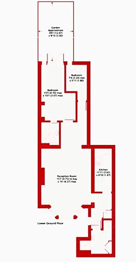 Holland Park Flat, 2bed 2bath, Breakfast, Lgf Apartment