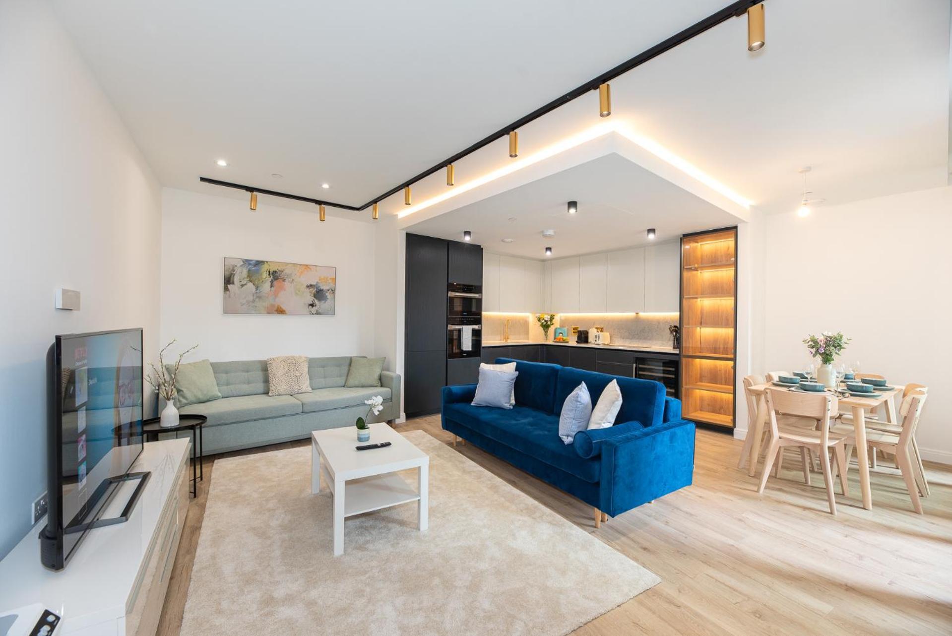 Lavish 2 Bedroom Flat With Private Balcony In Clerkenwell, Barbican Londres