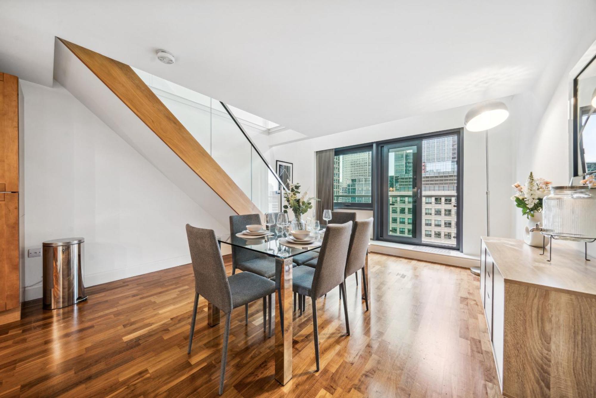 Canary Wharf Riverview 2floor Penthouse Holiday home