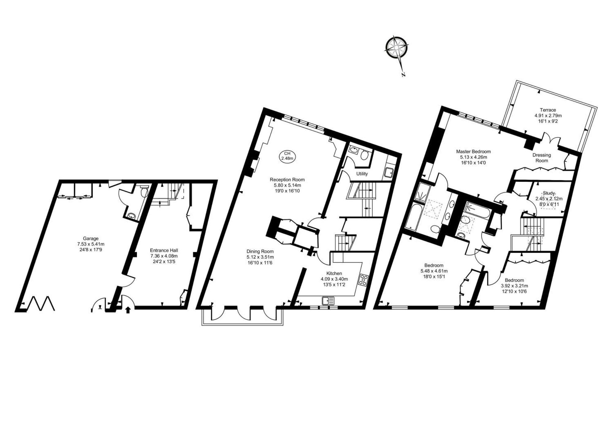Modern 3 Bedroom Luxury House With Garage In