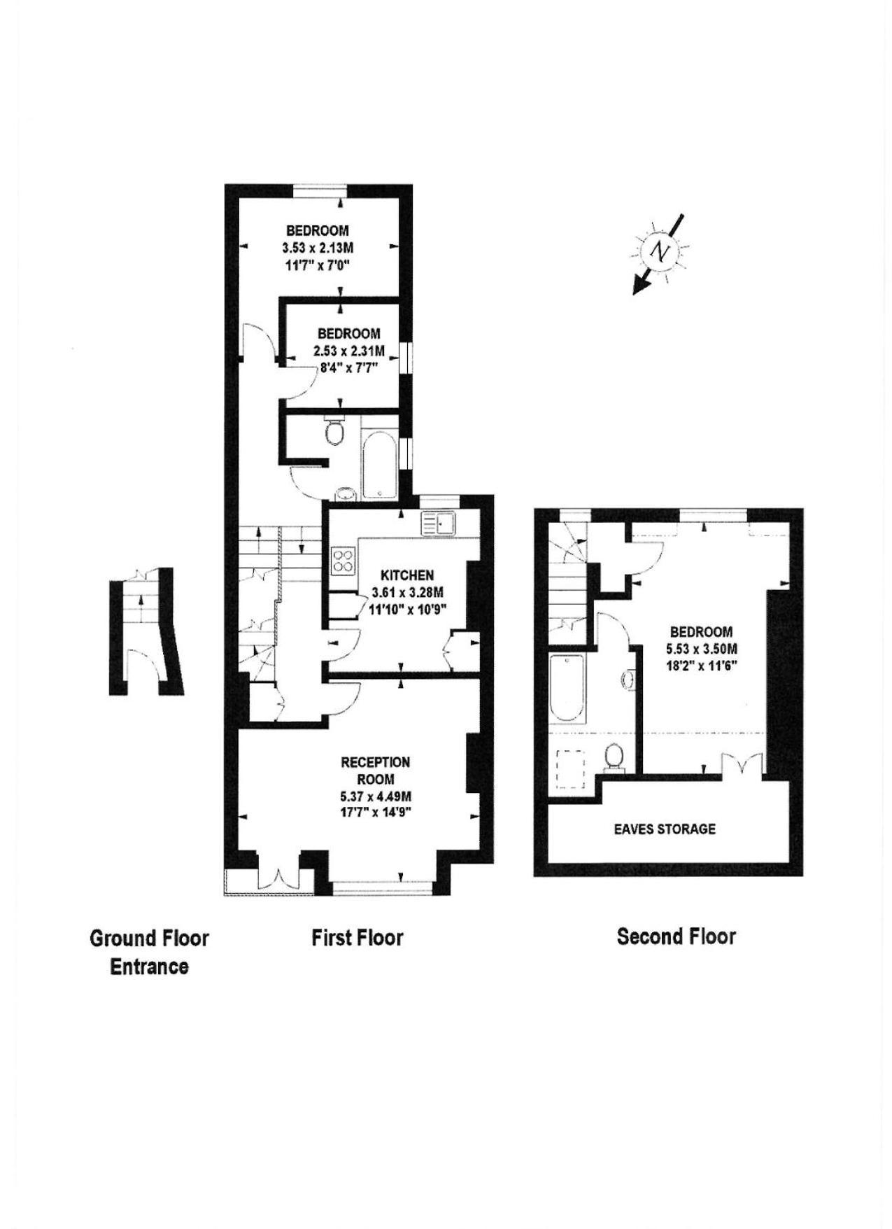Apartamento Charming 3bedroom In